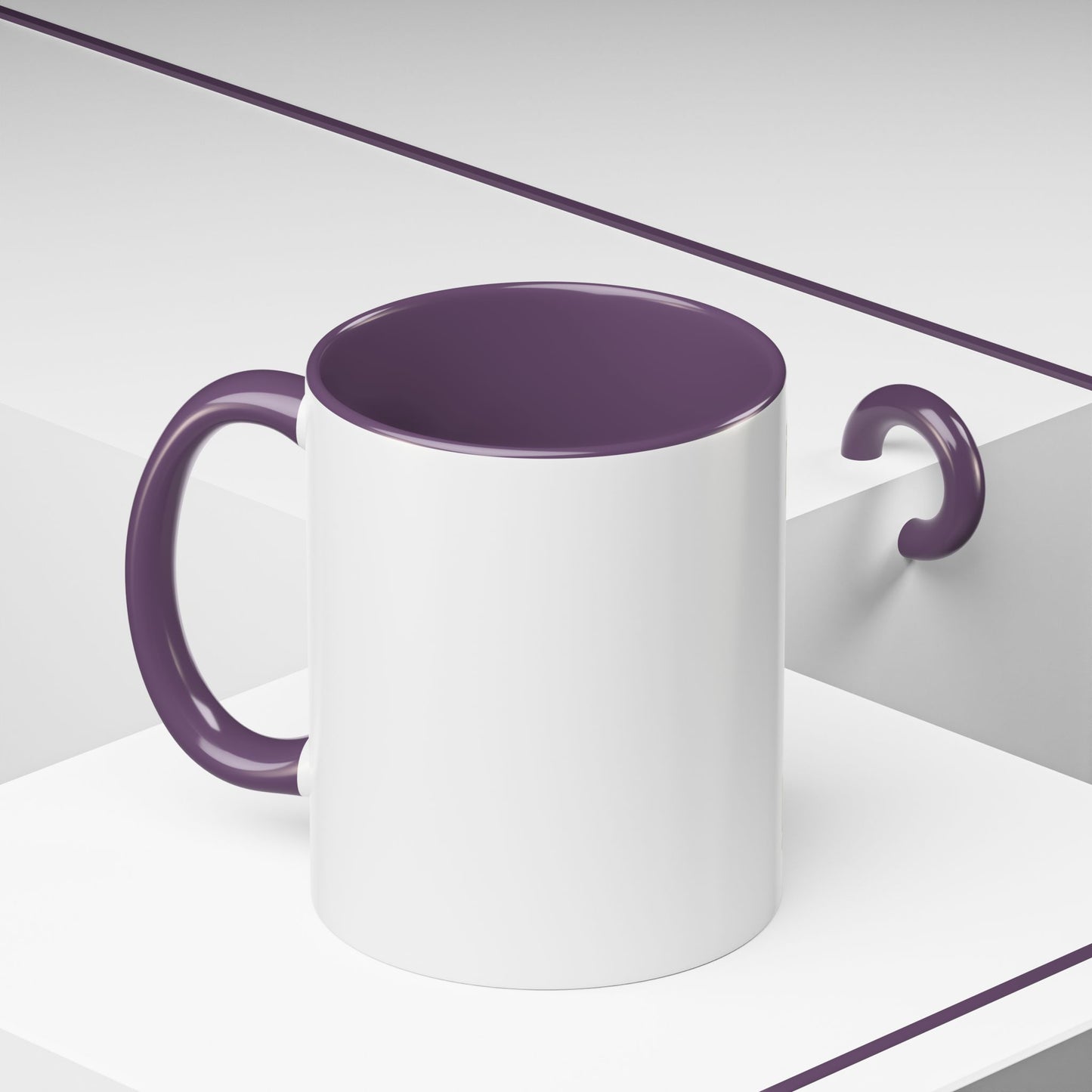 Boundaries Are Beautiful Accent Coffee Mug — Inspirational Self-Care Coffee Cup (11/15oz)
