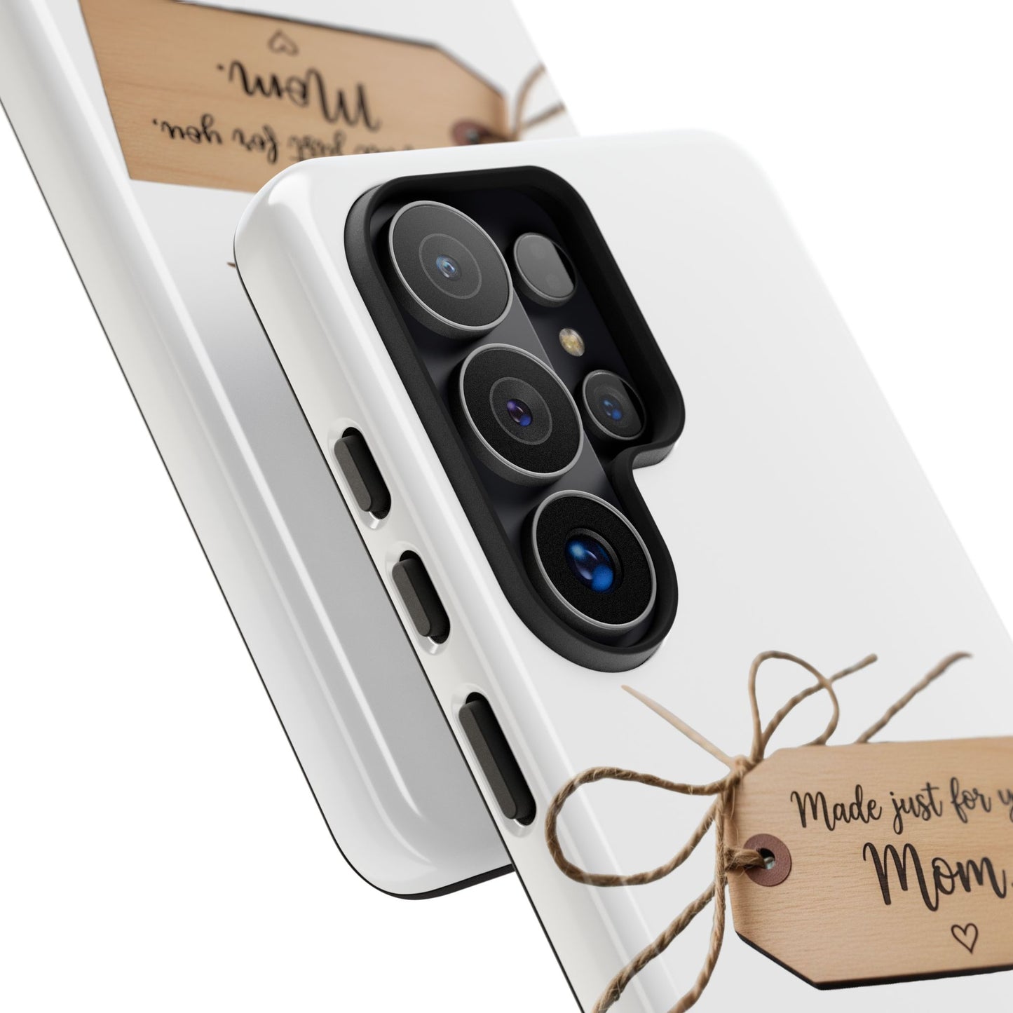 Mom Gift Phone Case — "Made Just for You, Mom" Tough Protective Cover