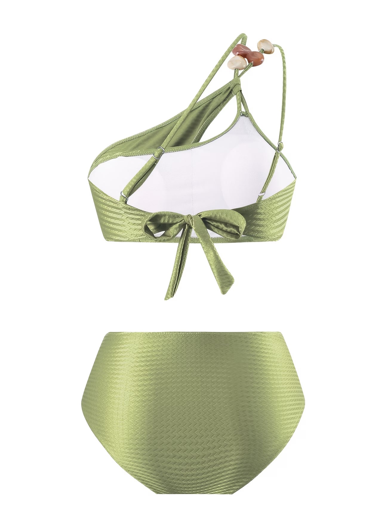 Santorini Luxe 3-Piece Bikini & Beach Skirt Set