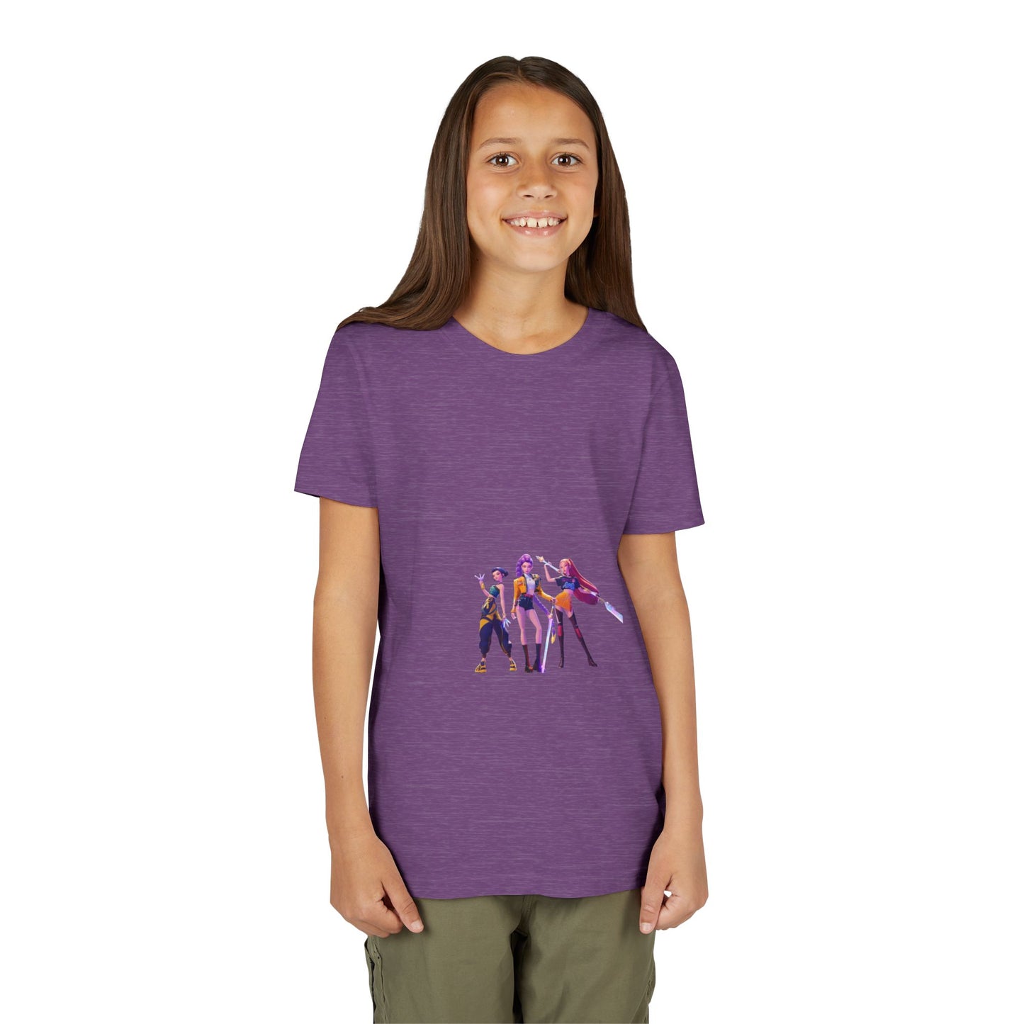 Youth Tee — Colorful Cartoon Band Kids T‑Shirt