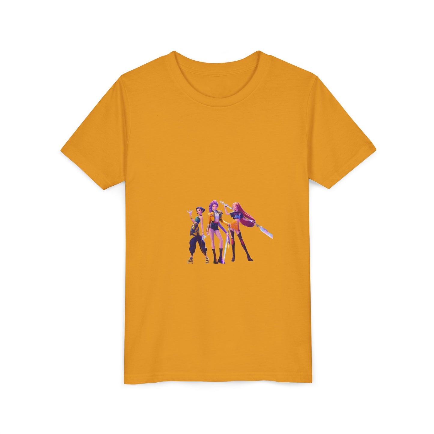 Youth Tee — Colorful Cartoon Band Kids T‑Shirt