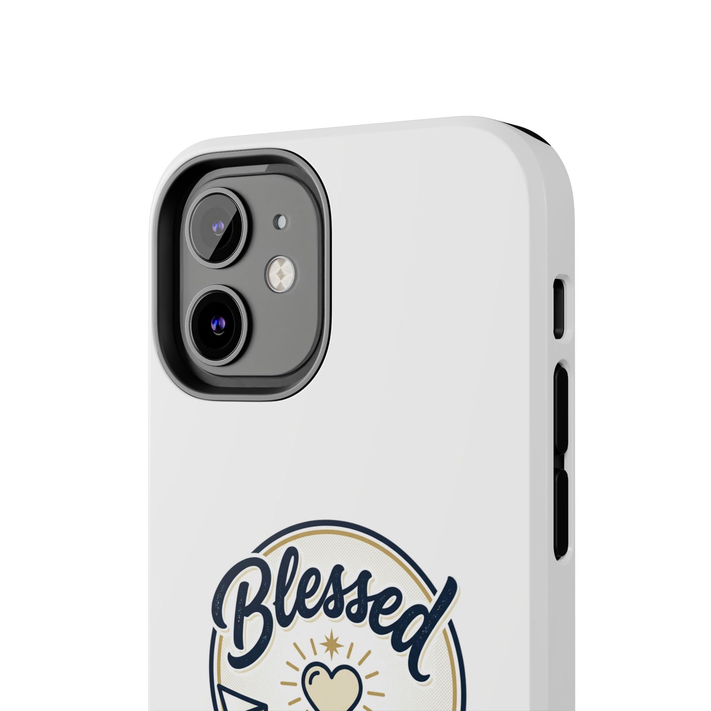 Blessed Beyond Logic Tough Phone Case — Inspirational Christian Phone Cover
