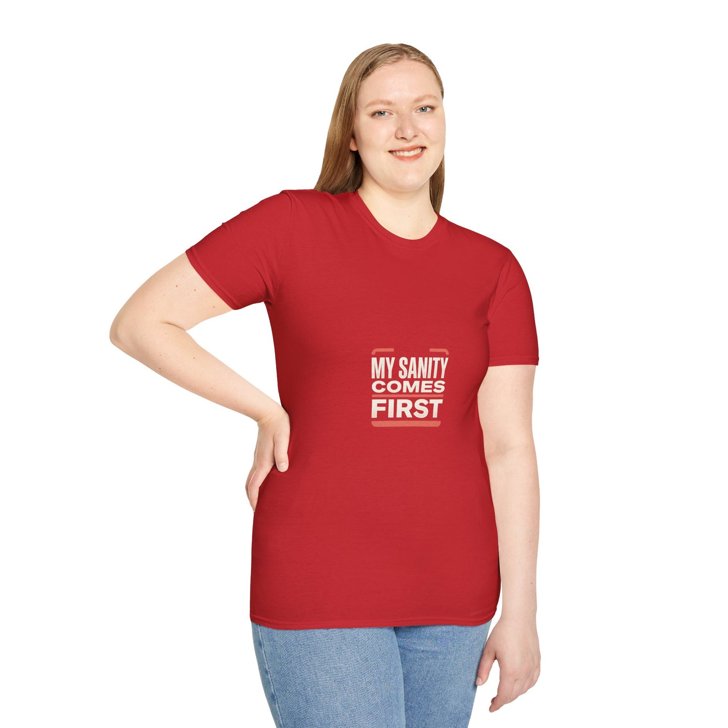 T‑Shirt — Minimal 'My Sanity Comes First' Graphic Tee