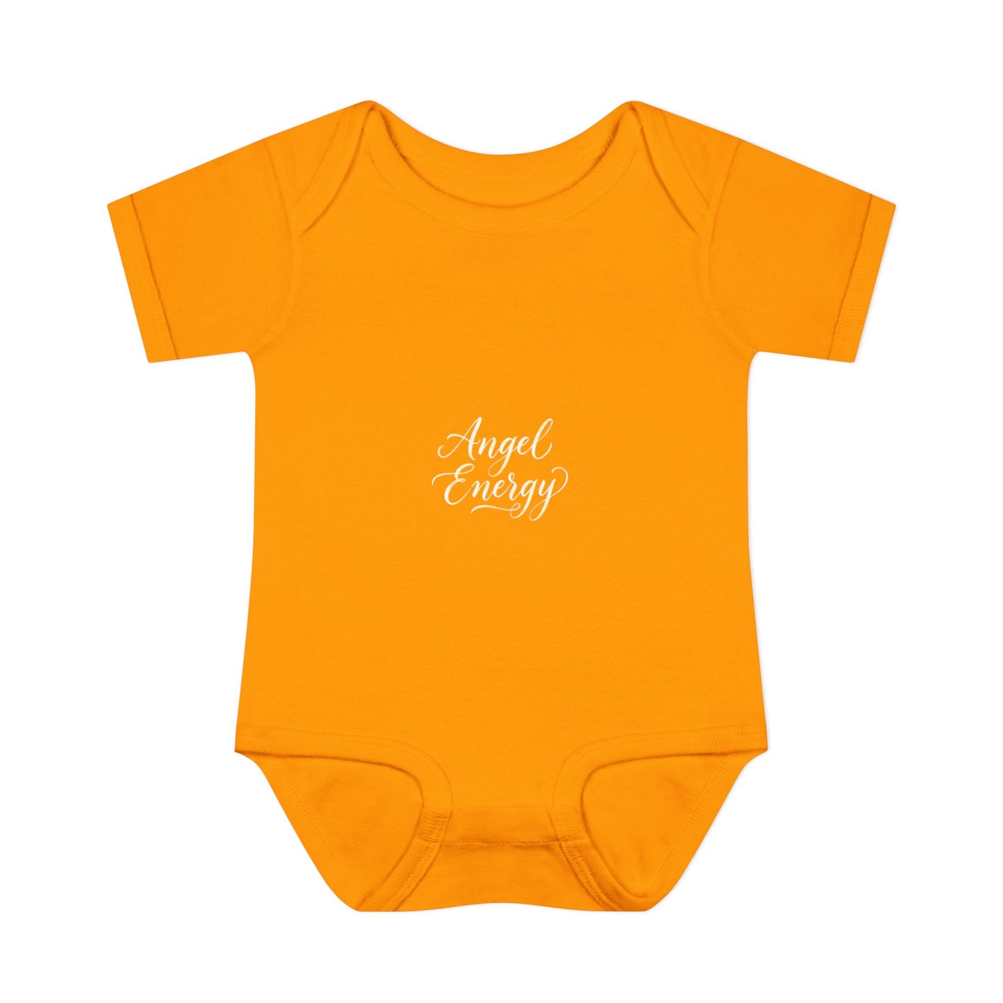 Infant Bodysuit - 'Angel Energy' Cute Baby Onesie (Newborn to 24M)