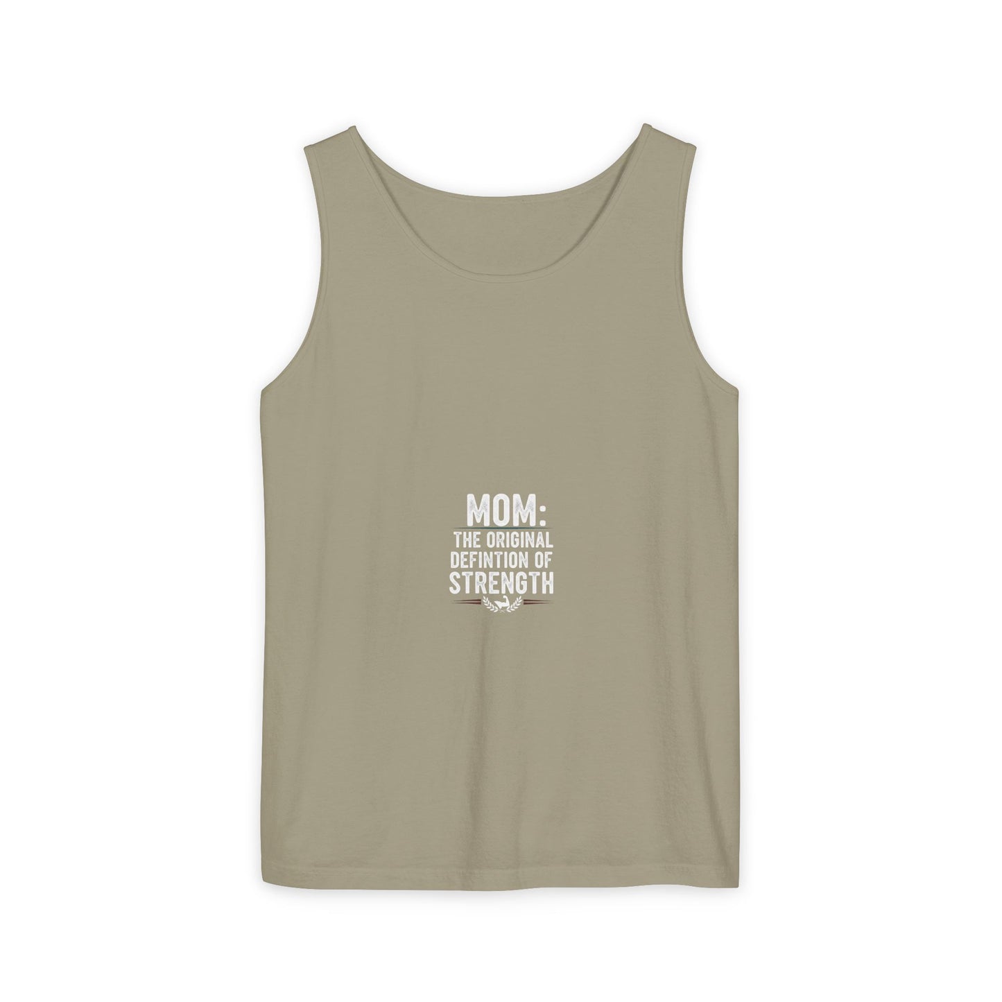 Mom: The Original Definition of Strength Tank Top - Mãe: A Definição Original de Força — Regata