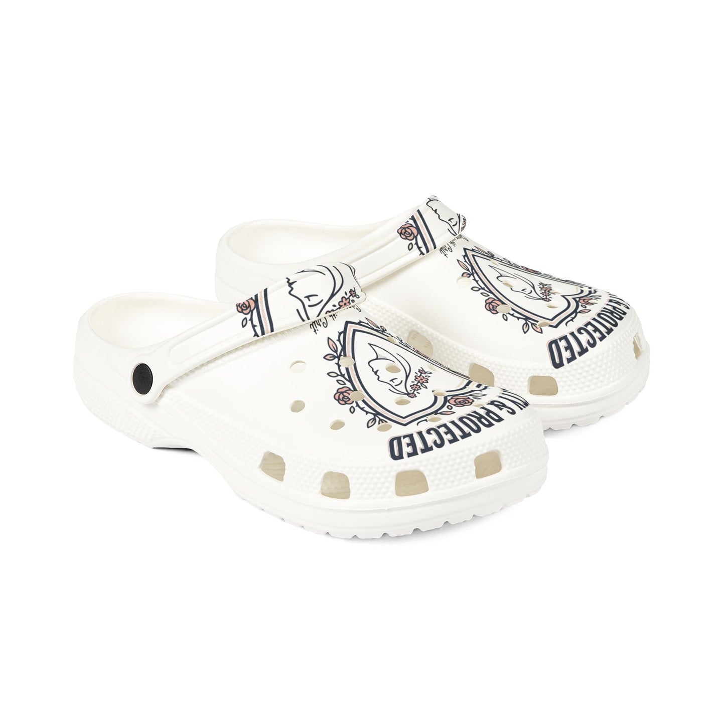 Pretty & Protected EVA Foam Clogs — Floral Shield Garden Shoes