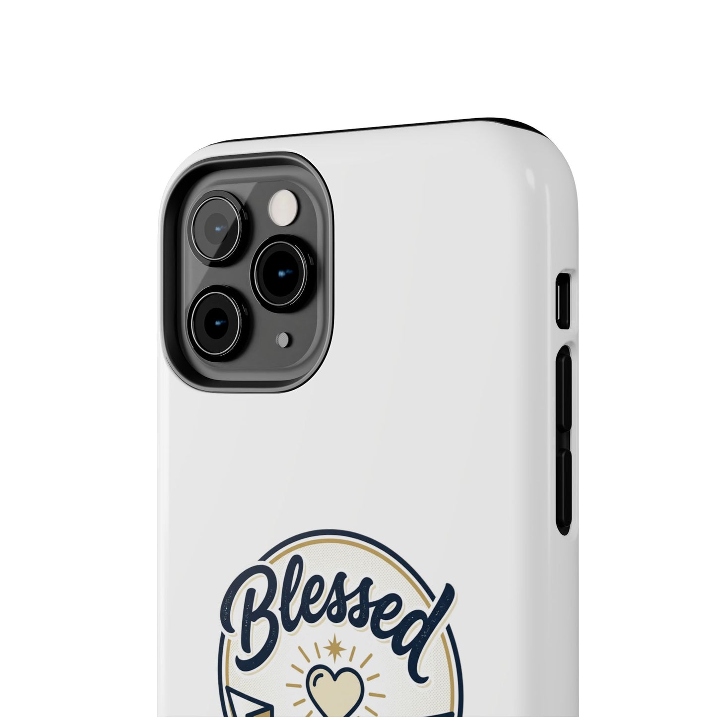 Blessed Beyond Logic Tough Phone Case — Inspirational Christian Phone Cover