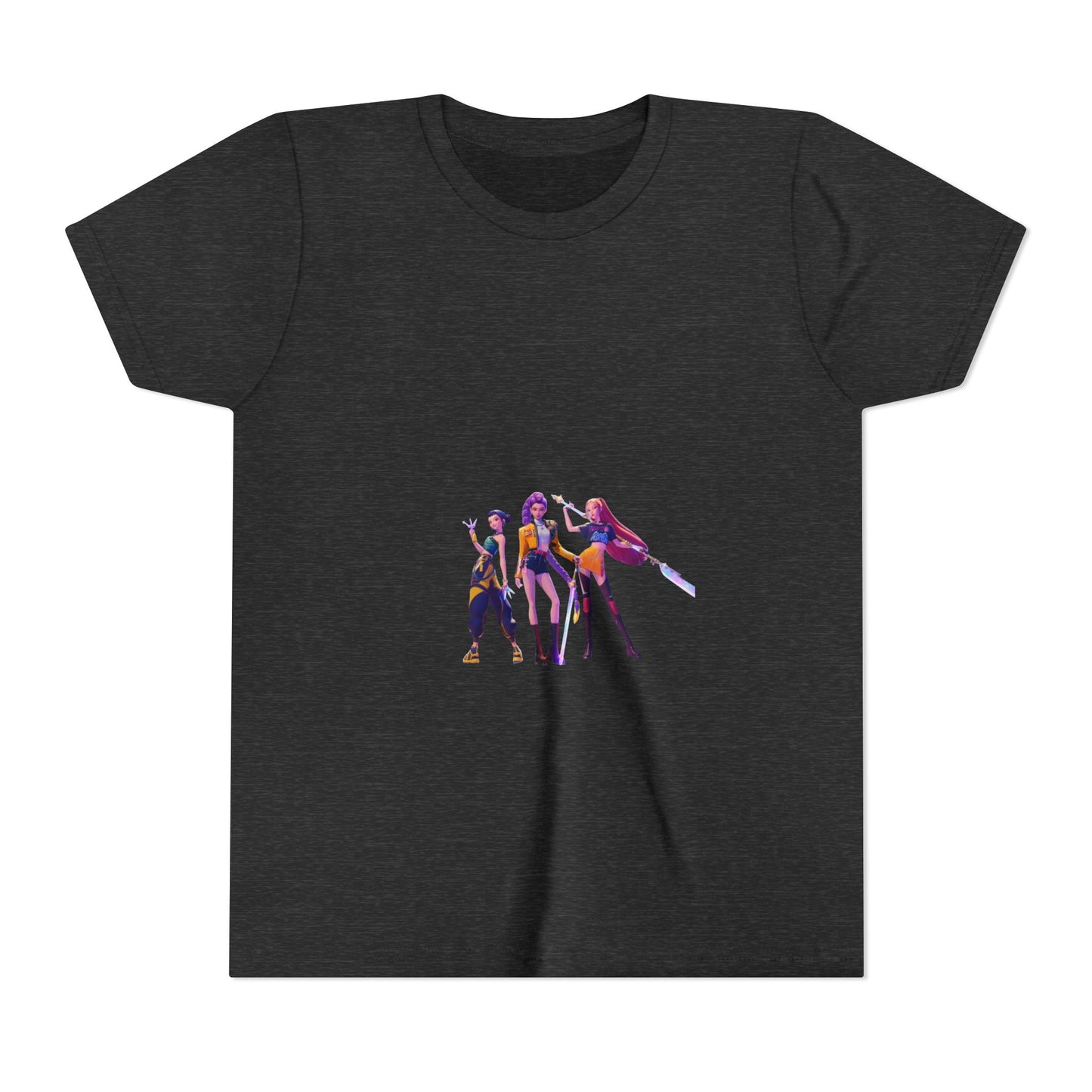 Youth Tee — Colorful Cartoon Band Kids T‑Shirt