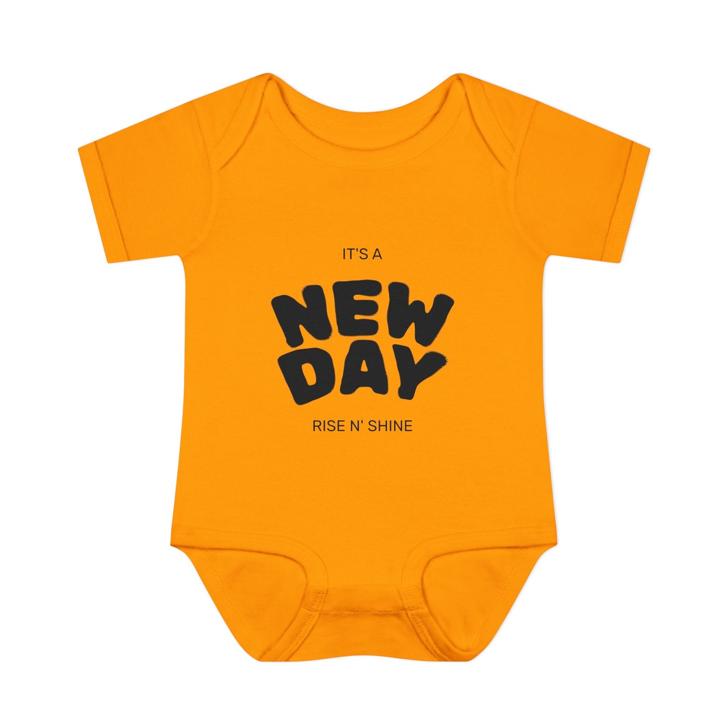 Infant Bodysuit "It's a New Day — Rise N' Shine" Baby Onesie