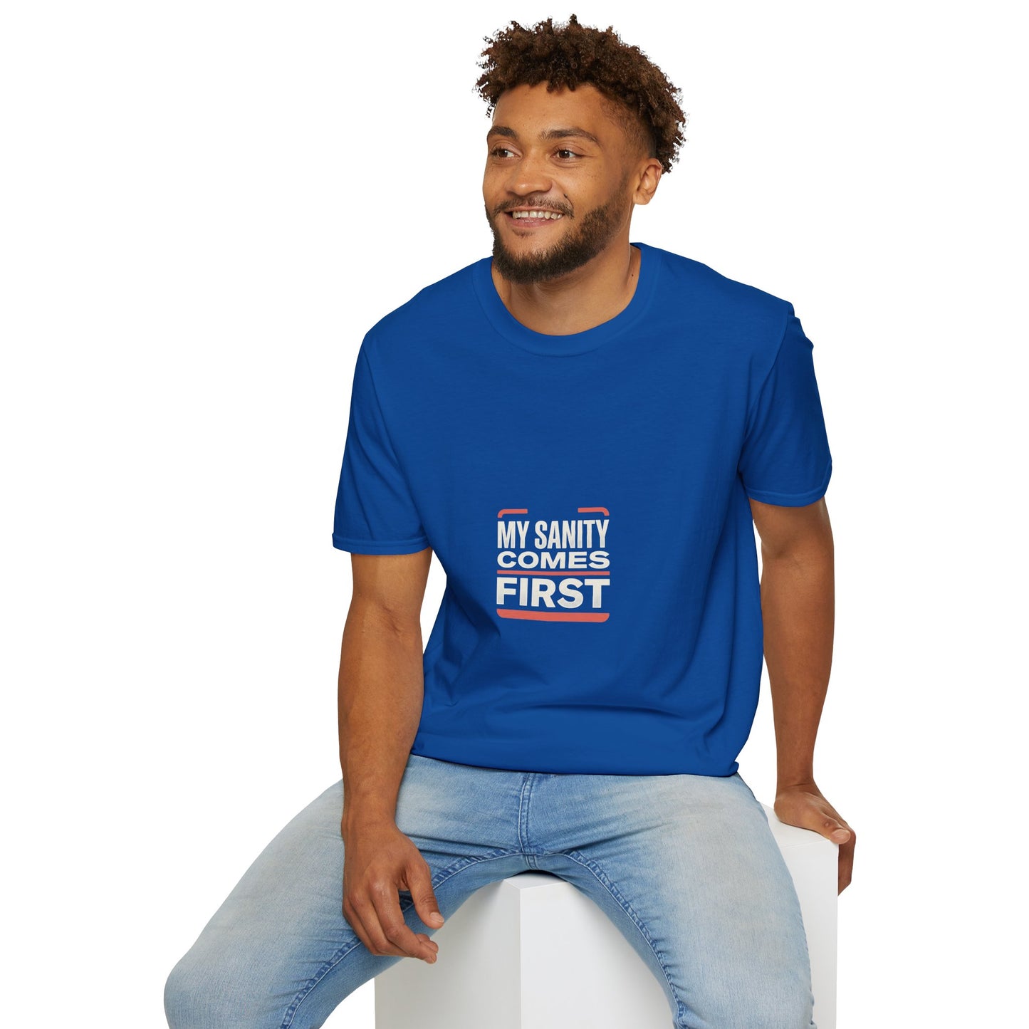 T‑Shirt — Minimal 'My Sanity Comes First' Graphic Tee