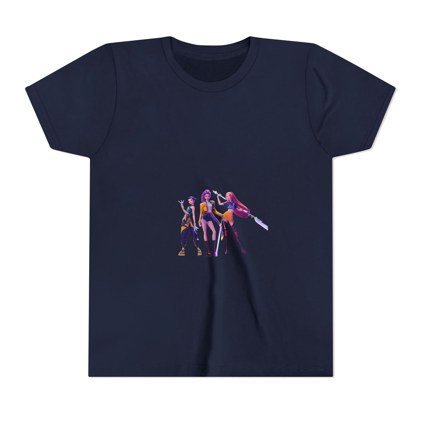 Youth Tee — Colorful Cartoon Band Kids T‑Shirt