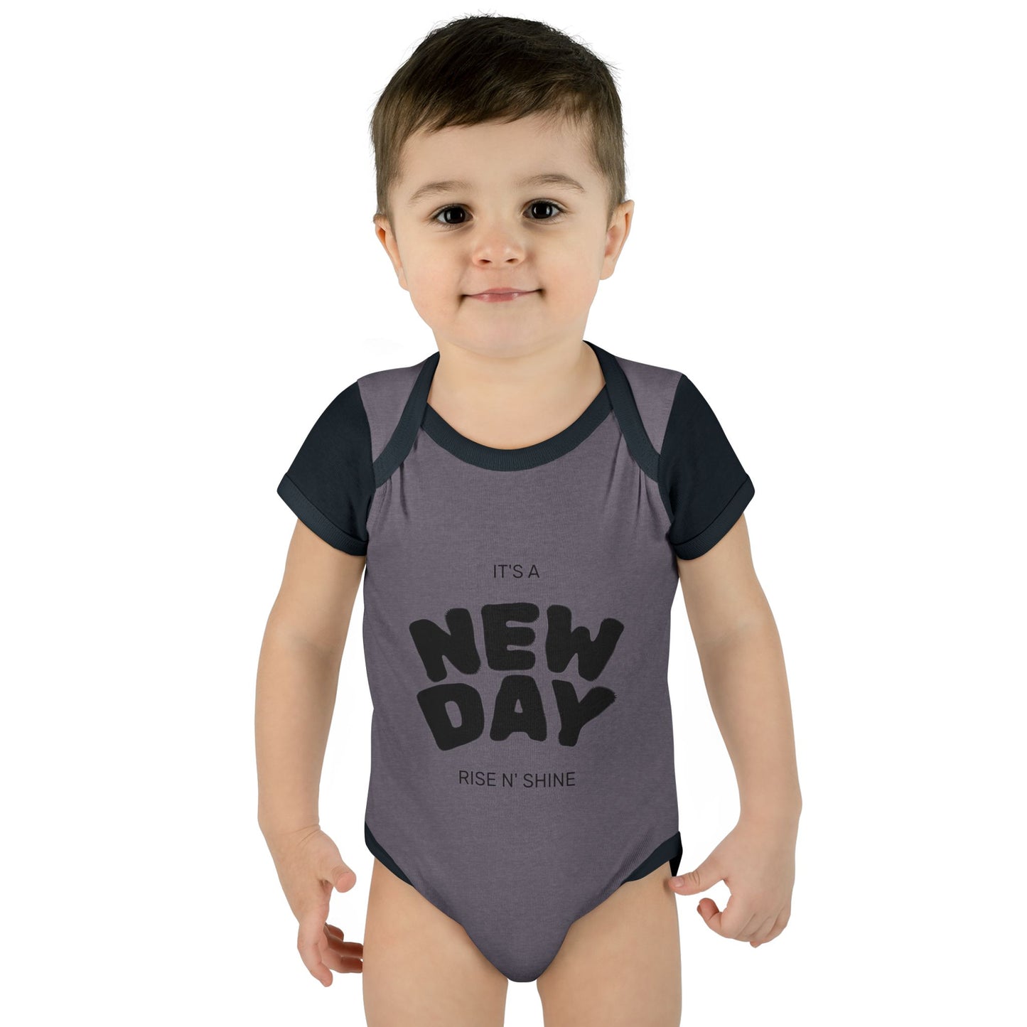 Infant Bodysuit "It's a New Day — Rise N' Shine" Baby Onesie
