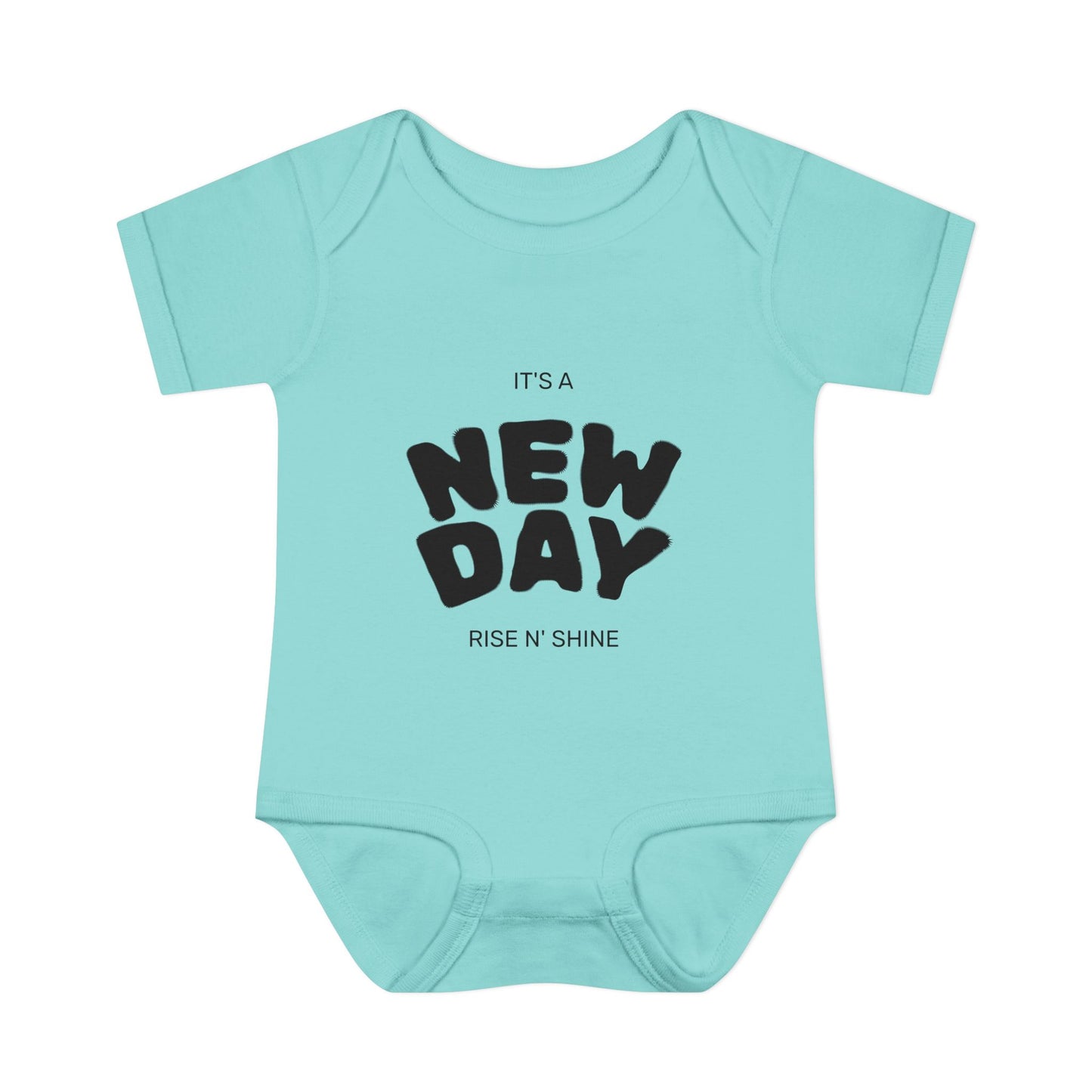 Infant Bodysuit "It's a New Day — Rise N' Shine" Baby Onesie