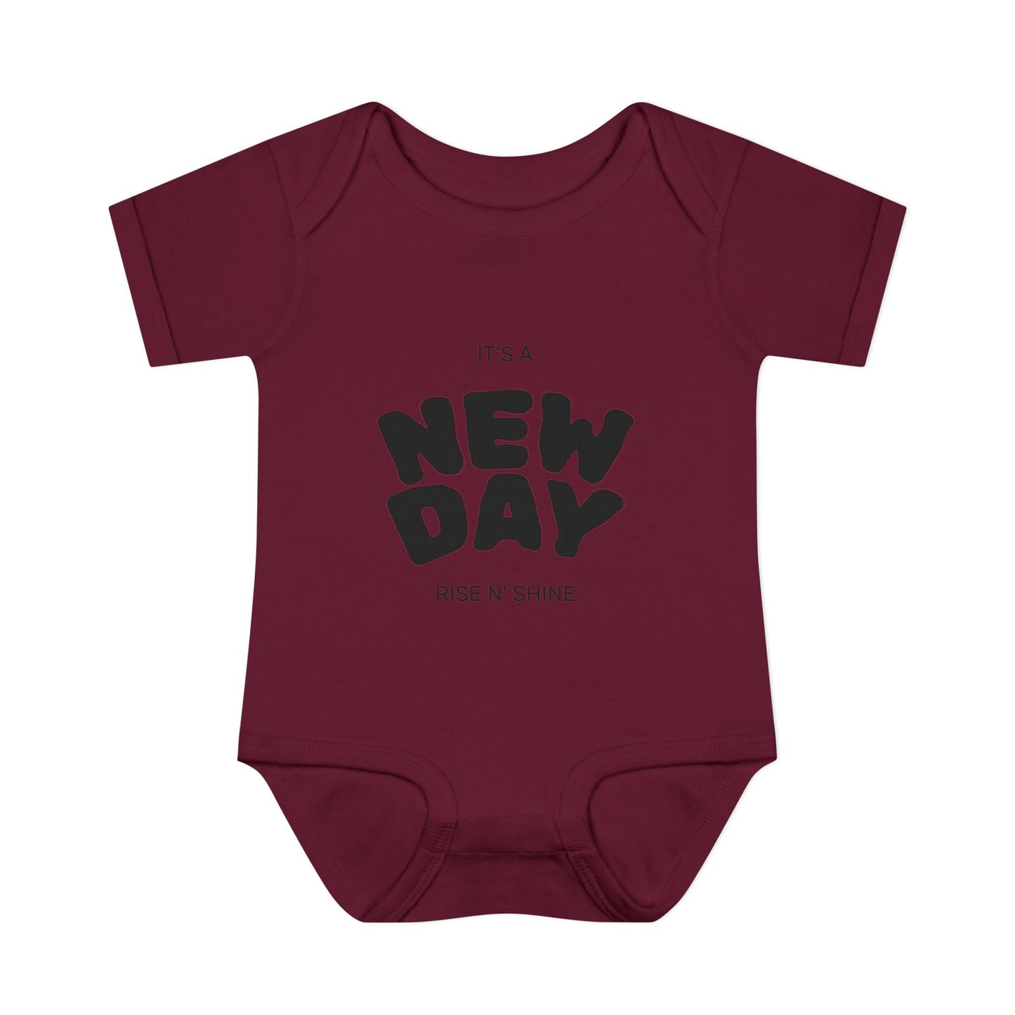 Infant Bodysuit "It's a New Day — Rise N' Shine" Baby Onesie