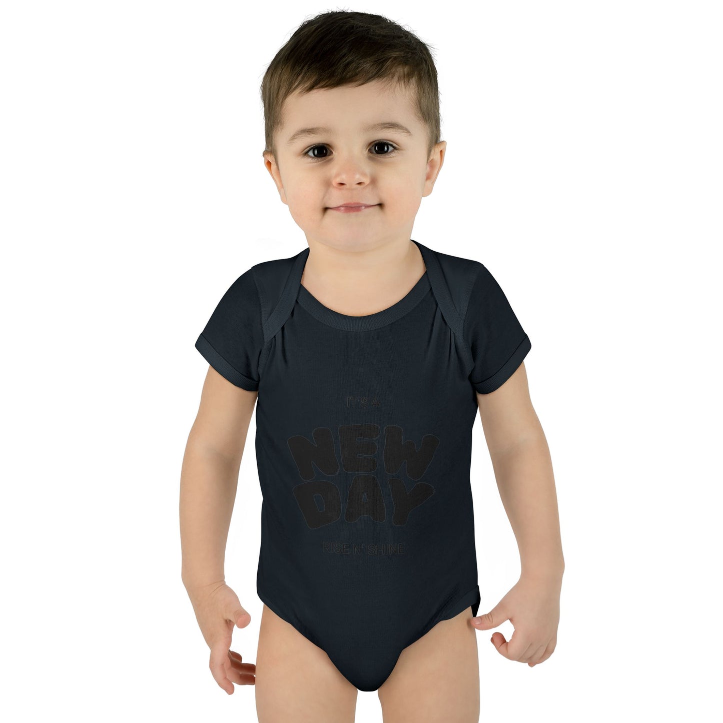Infant Bodysuit "It's a New Day — Rise N' Shine" Baby Onesie