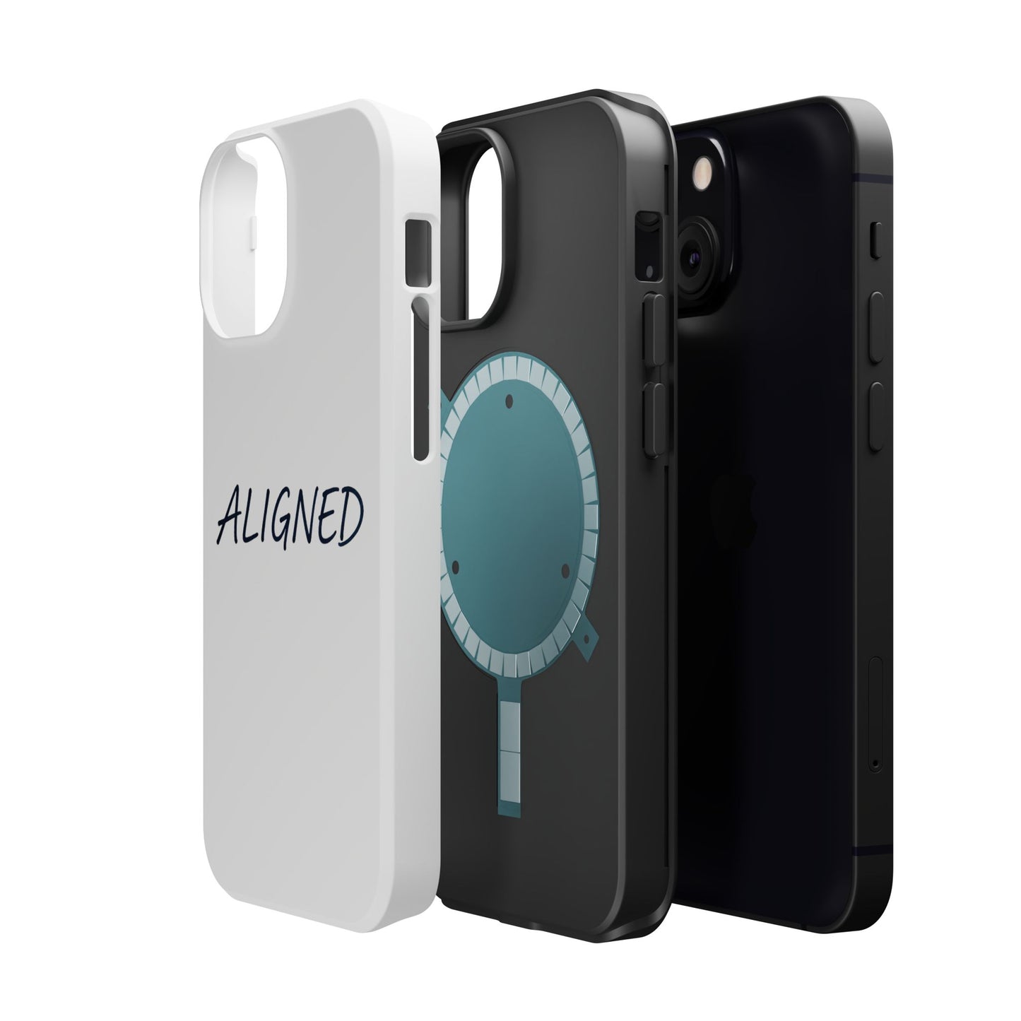 Aligned Magnetic Impact-Resistant Phone Case