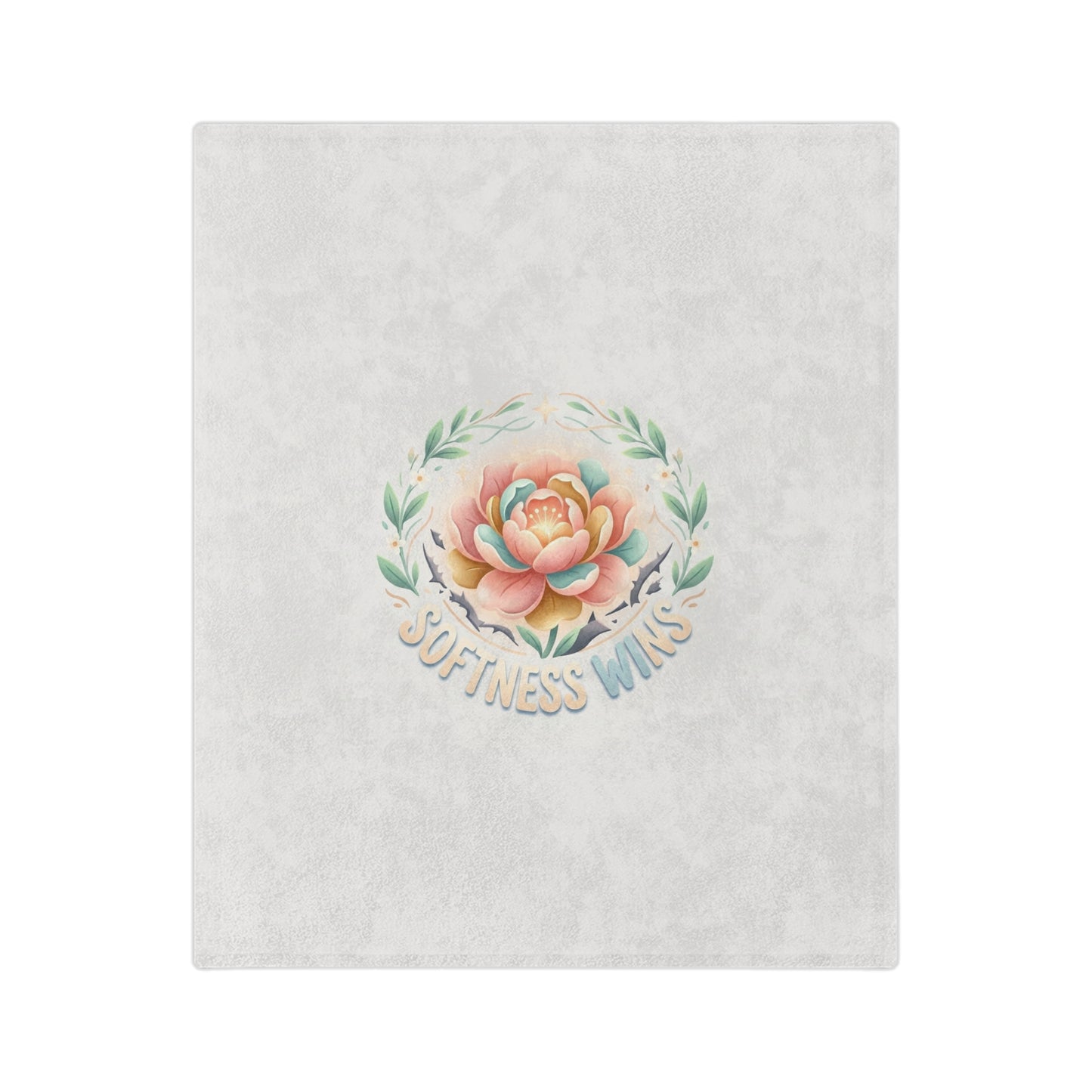 Velveteen Microfiber Blanket — Softness Wins Floral Throw Blanket