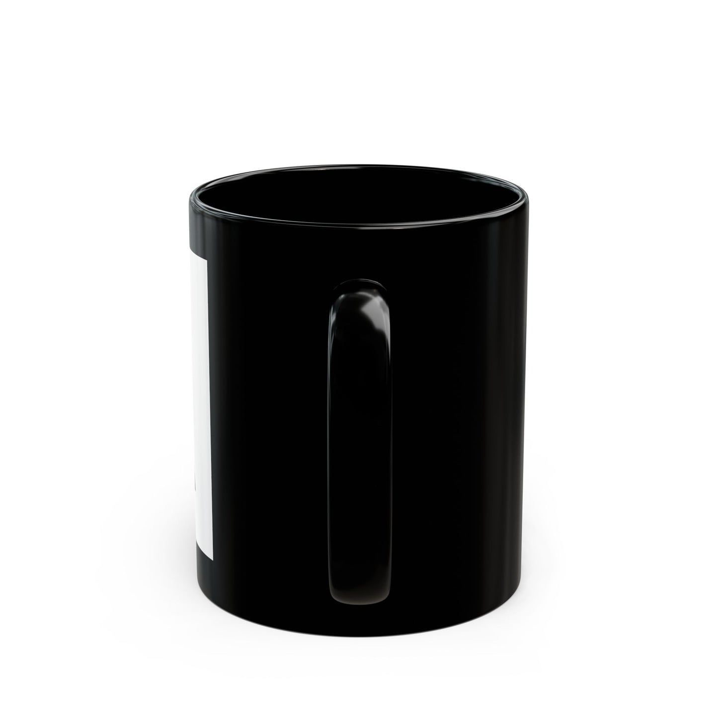 Lagoinha Logo Black Ceramic Mug — 11oz & 15oz Coffee Cup