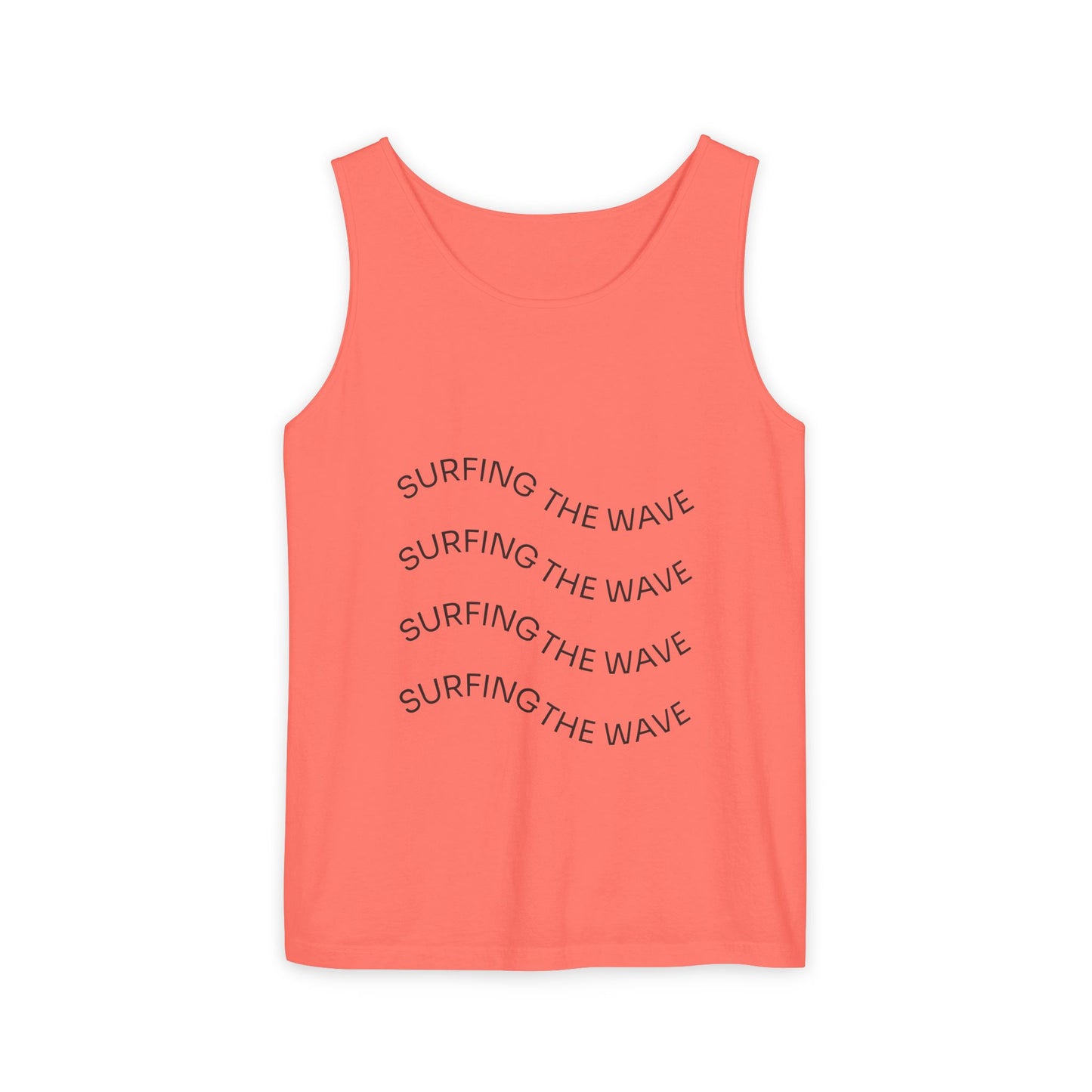 Unisex Garment-Dyed Tank Top - Regata Unissex Tingida em Peça