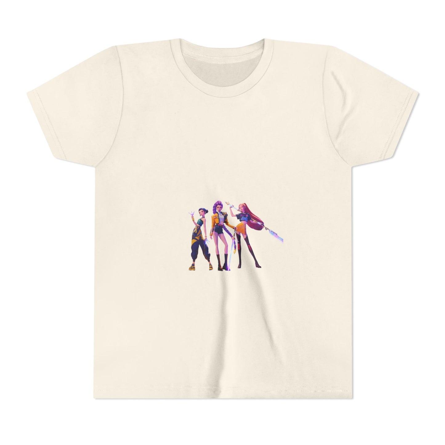 Youth Tee — Colorful Cartoon Band Kids T‑Shirt