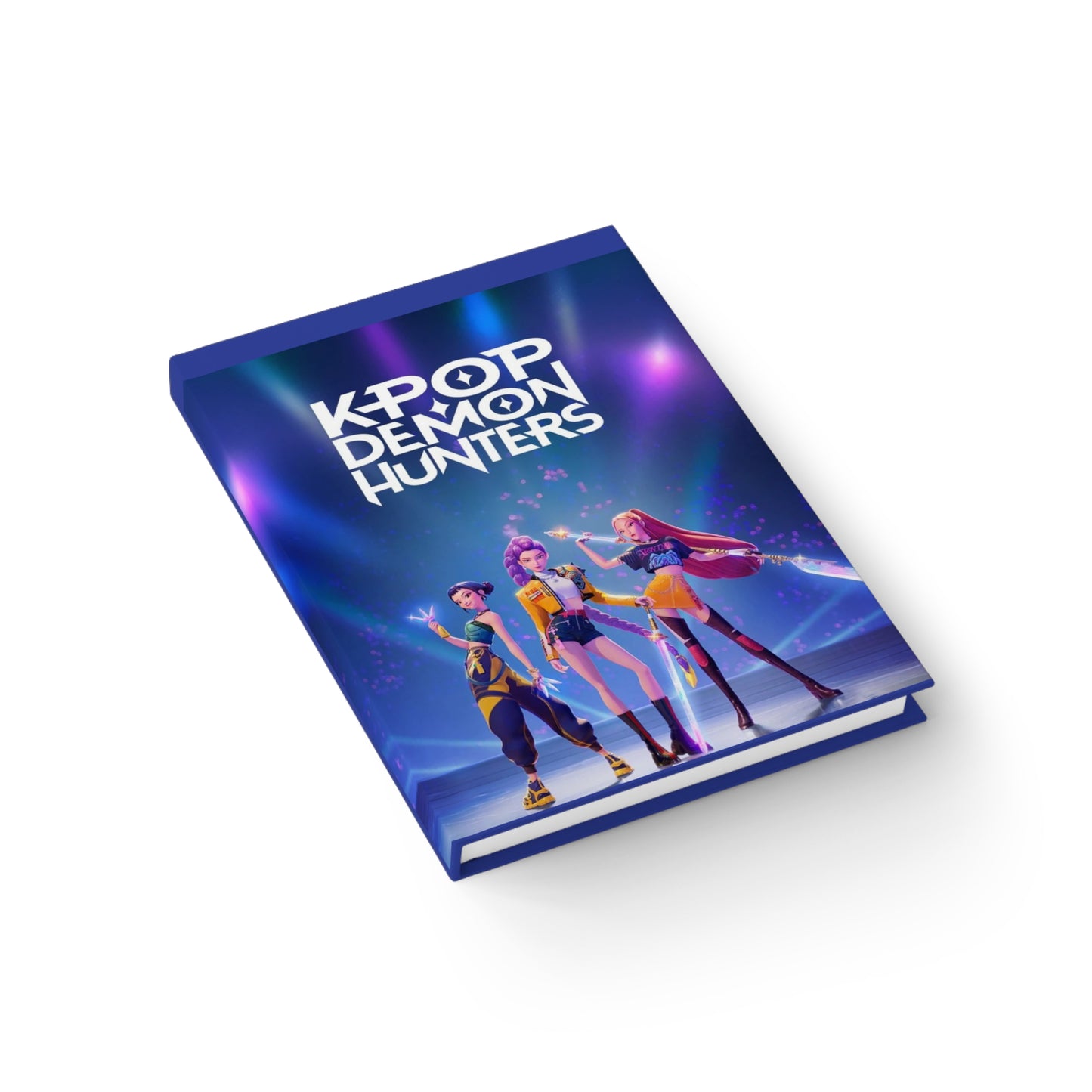 K-Pop Demon Hunters Ruled Journal — K-Pop Fan Notebook for Notes & Sketches