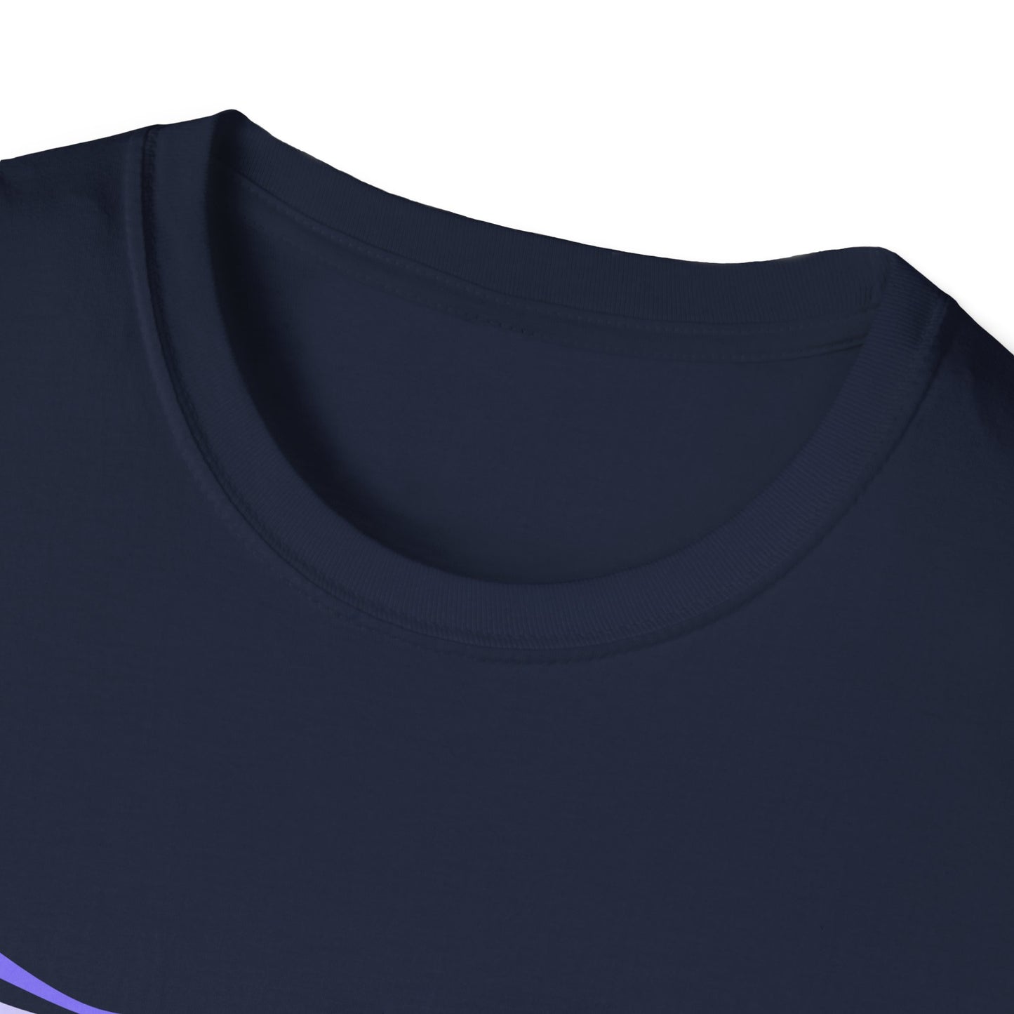 Dog Face T-Shirt — Playful Purple Pup with Star Sunglasses Graphic