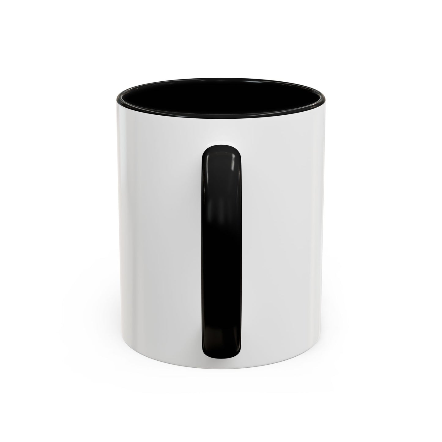 Cat in Toast Accent Coffee Mug – Cute Black Cat Breakfast Mug (11/15oz)