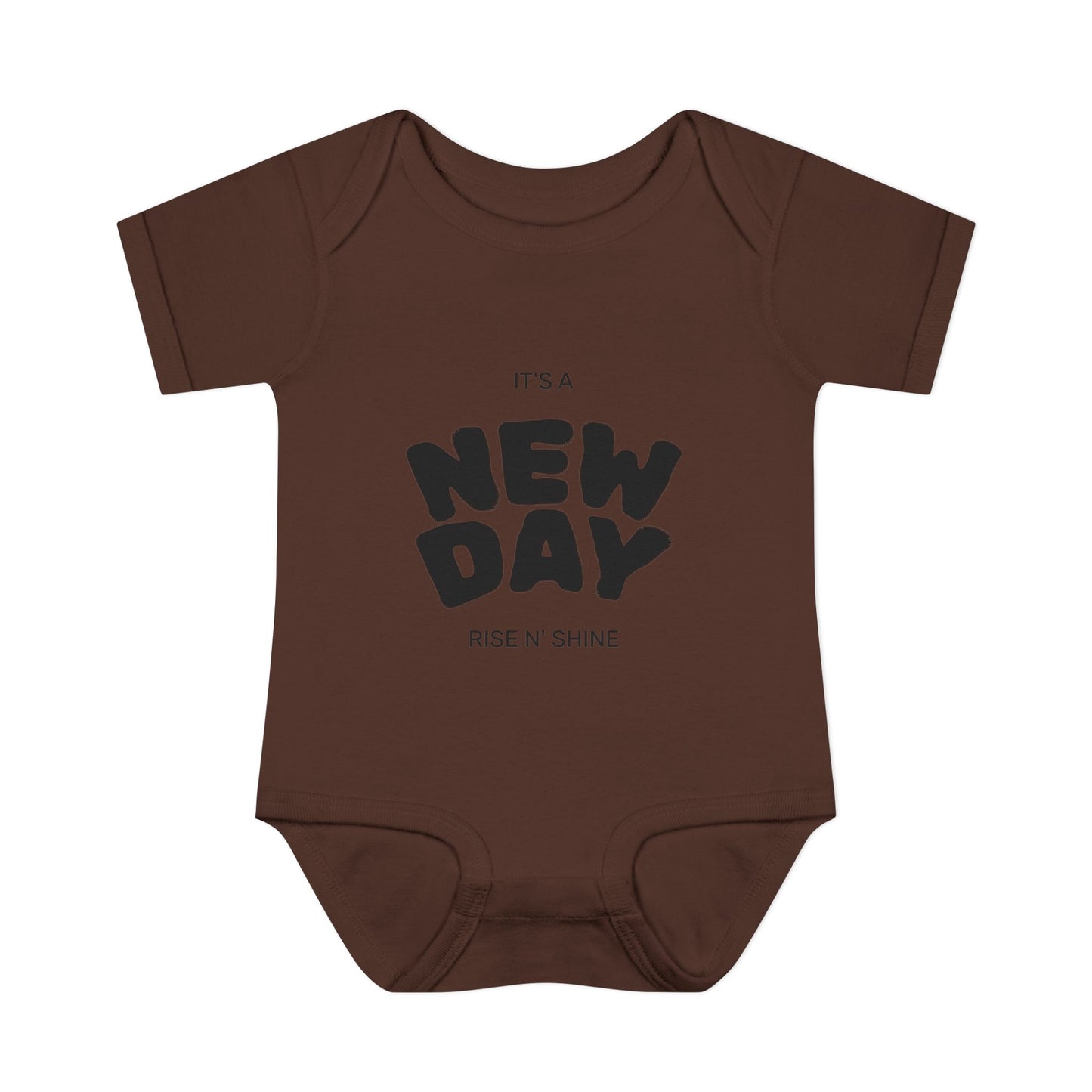 Infant Bodysuit "It's a New Day — Rise N' Shine" Baby Onesie