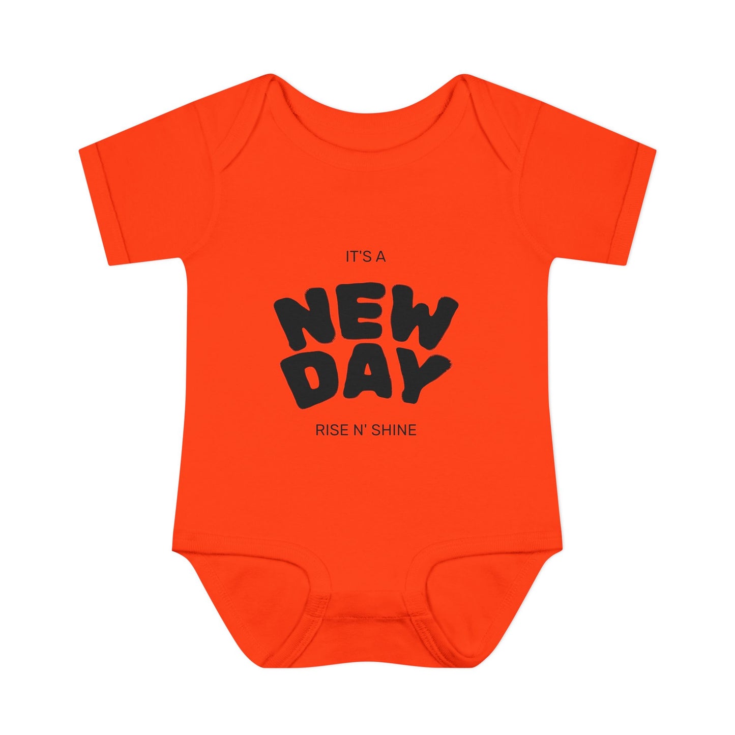 Infant Bodysuit "It's a New Day — Rise N' Shine" Baby Onesie