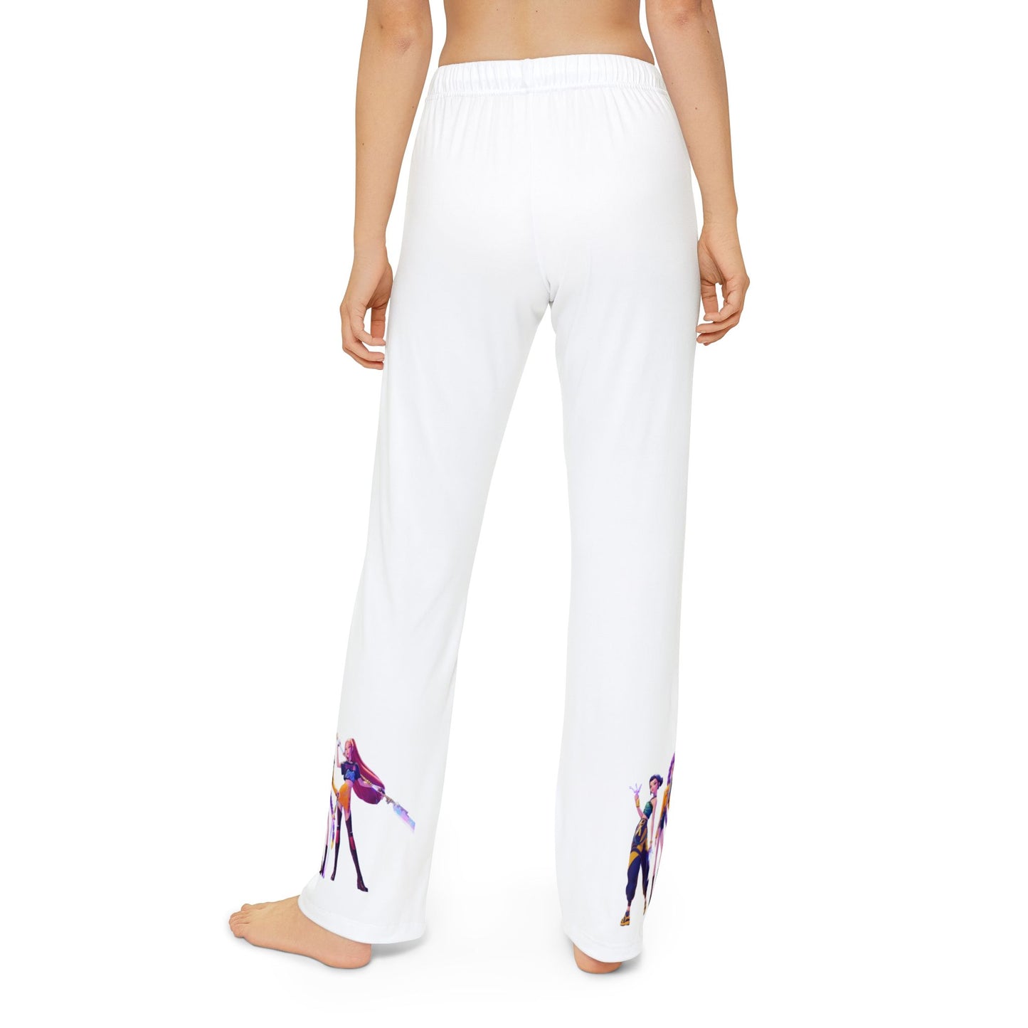 Kids Lounge Pants — Colorful Dance Characters AOP Printed Kids' Loungewear
