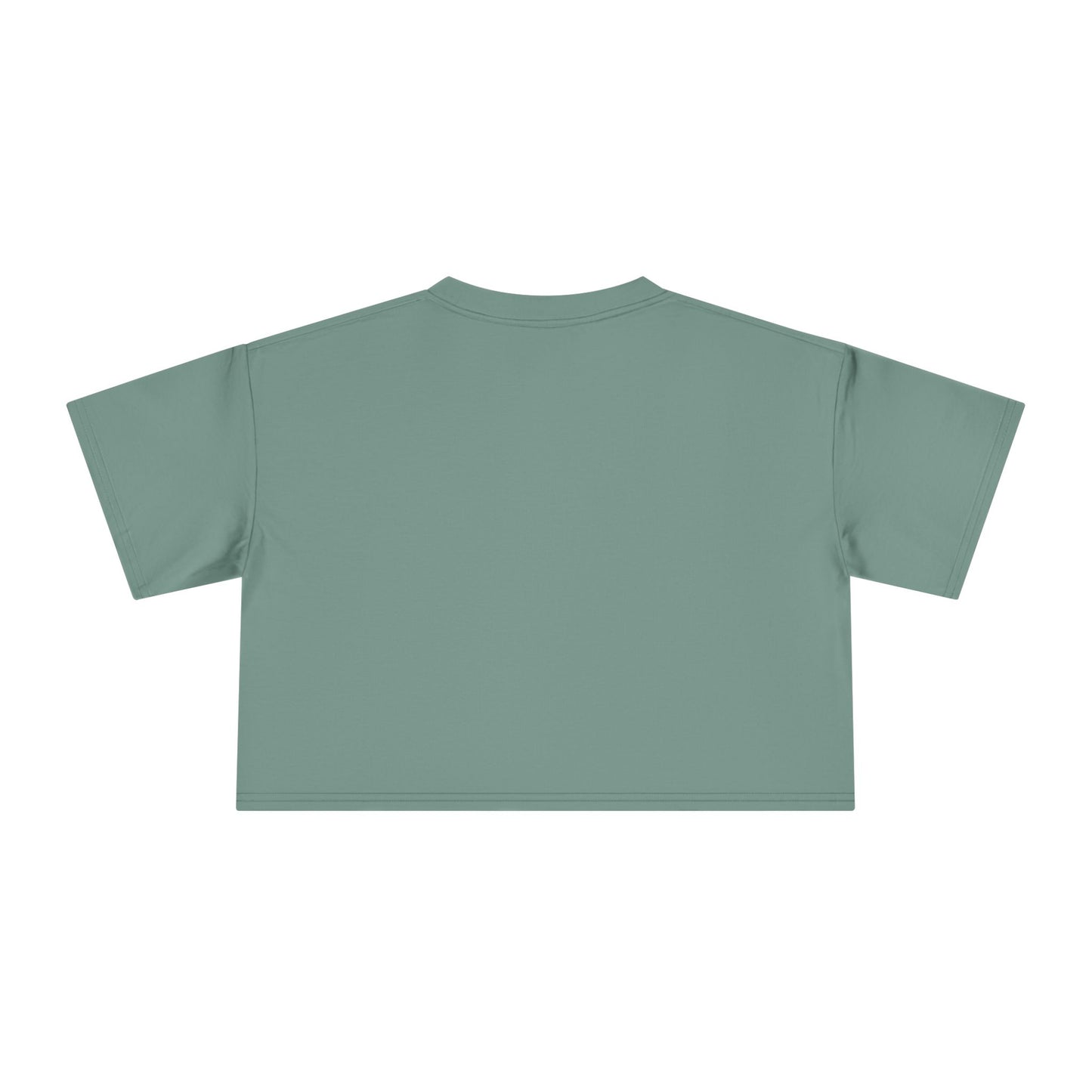 Retro Geometric Crop Tee — 80s Memphis Pattern Women's Top
