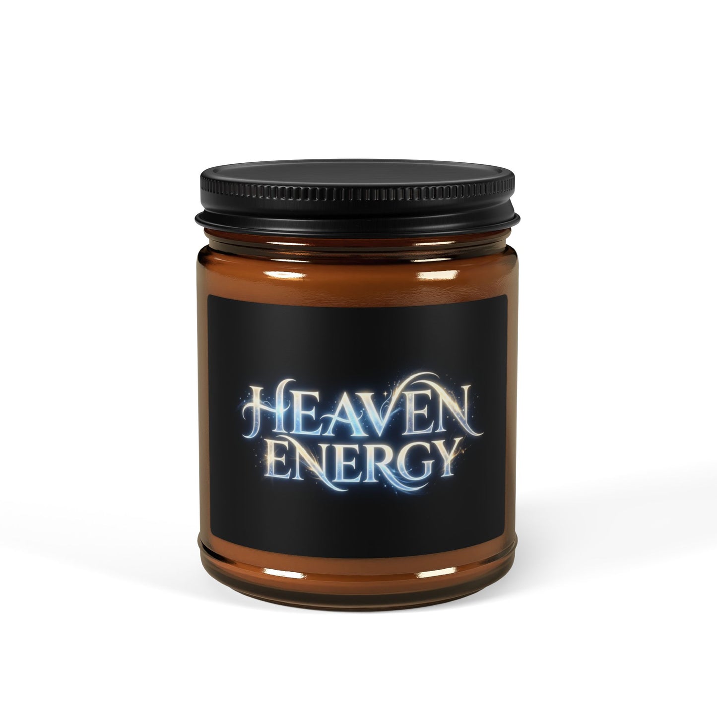 Heaven Energy Scented Candle — Amber Soy Jar