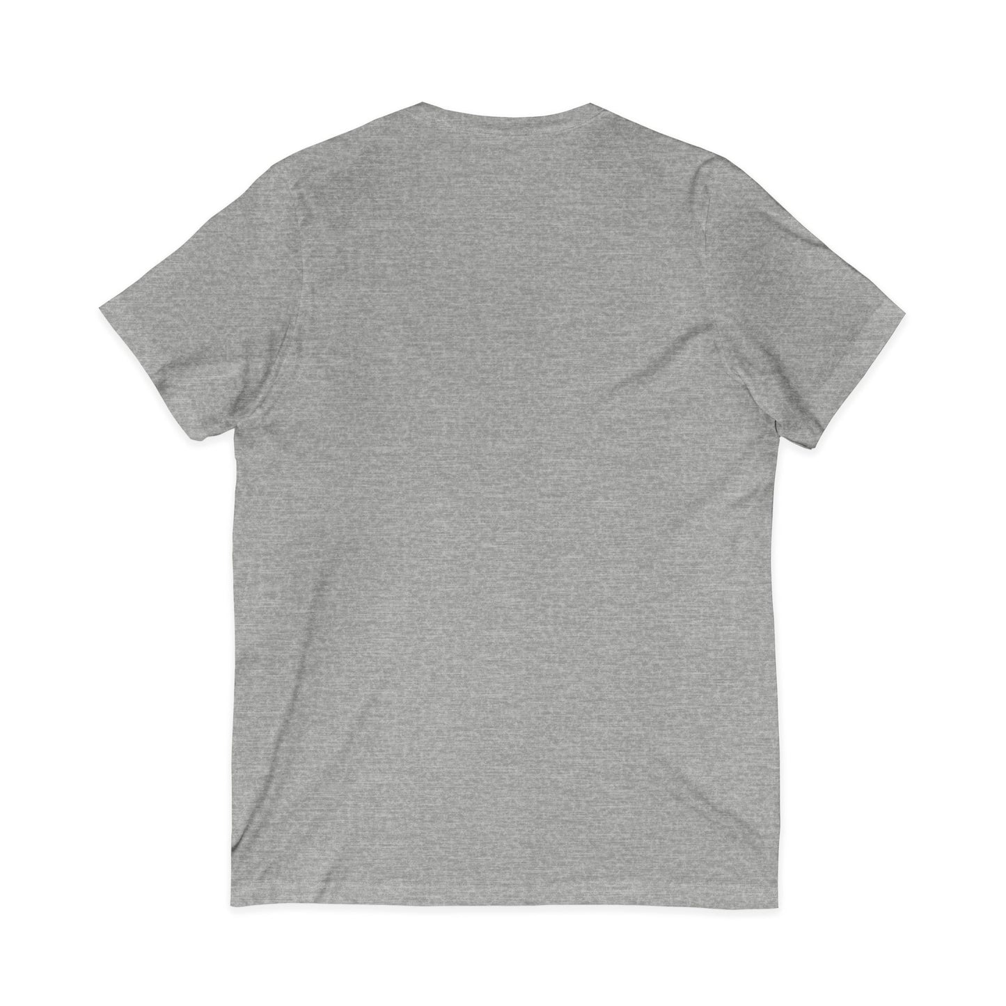 King of Cups Playing Card V‑Neck Tee — Retro Minimalist Tarot/Deck Design