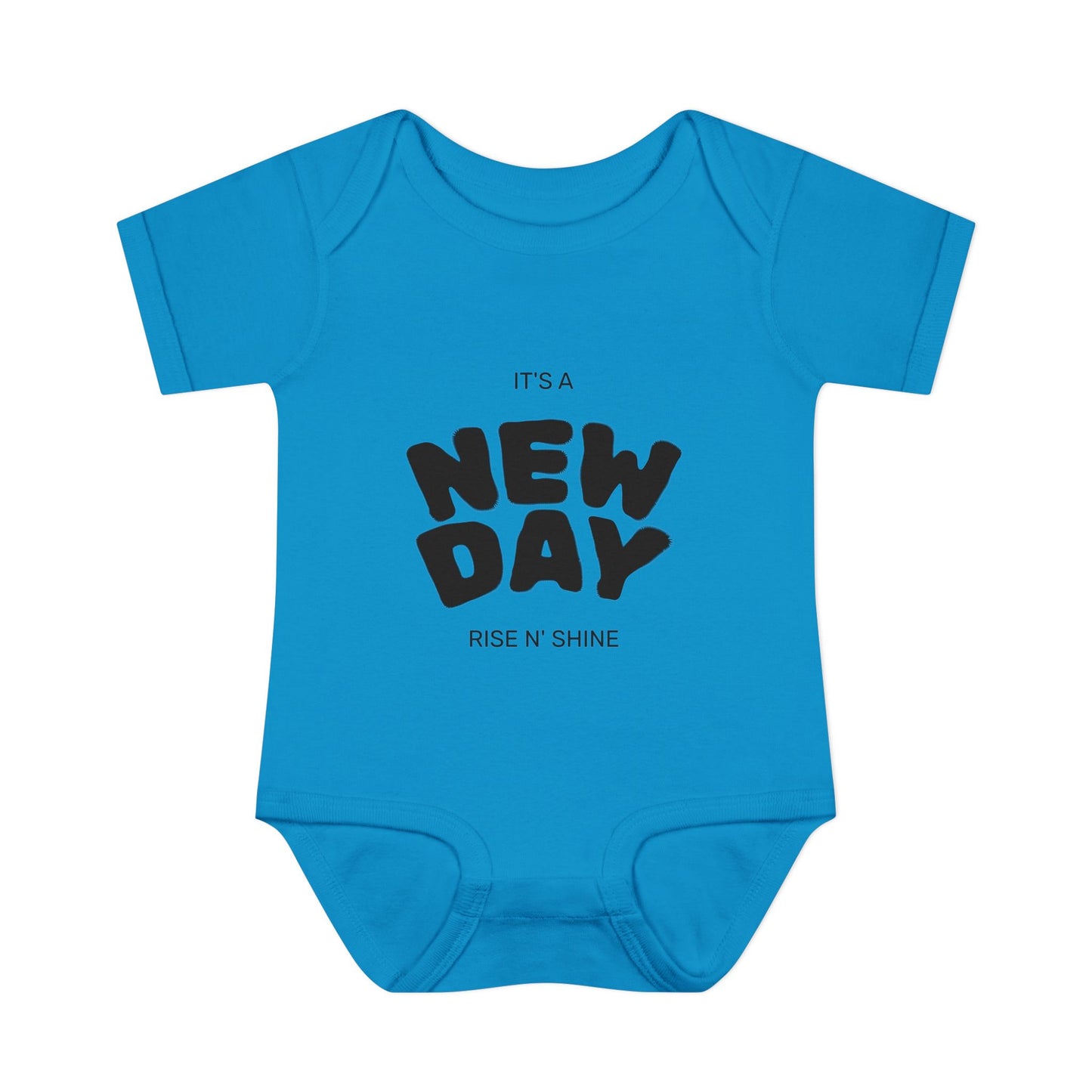 Infant Bodysuit "It's a New Day — Rise N' Shine" Baby Onesie
