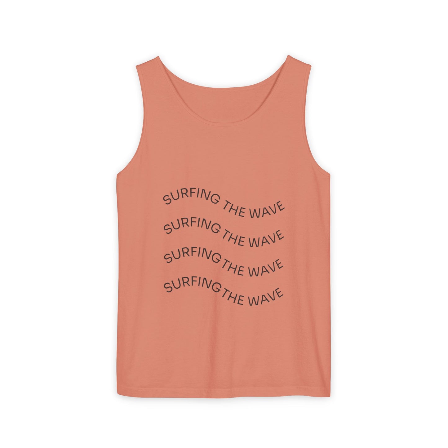 Unisex Garment-Dyed Tank Top - Regata Unissex Tingida em Peça