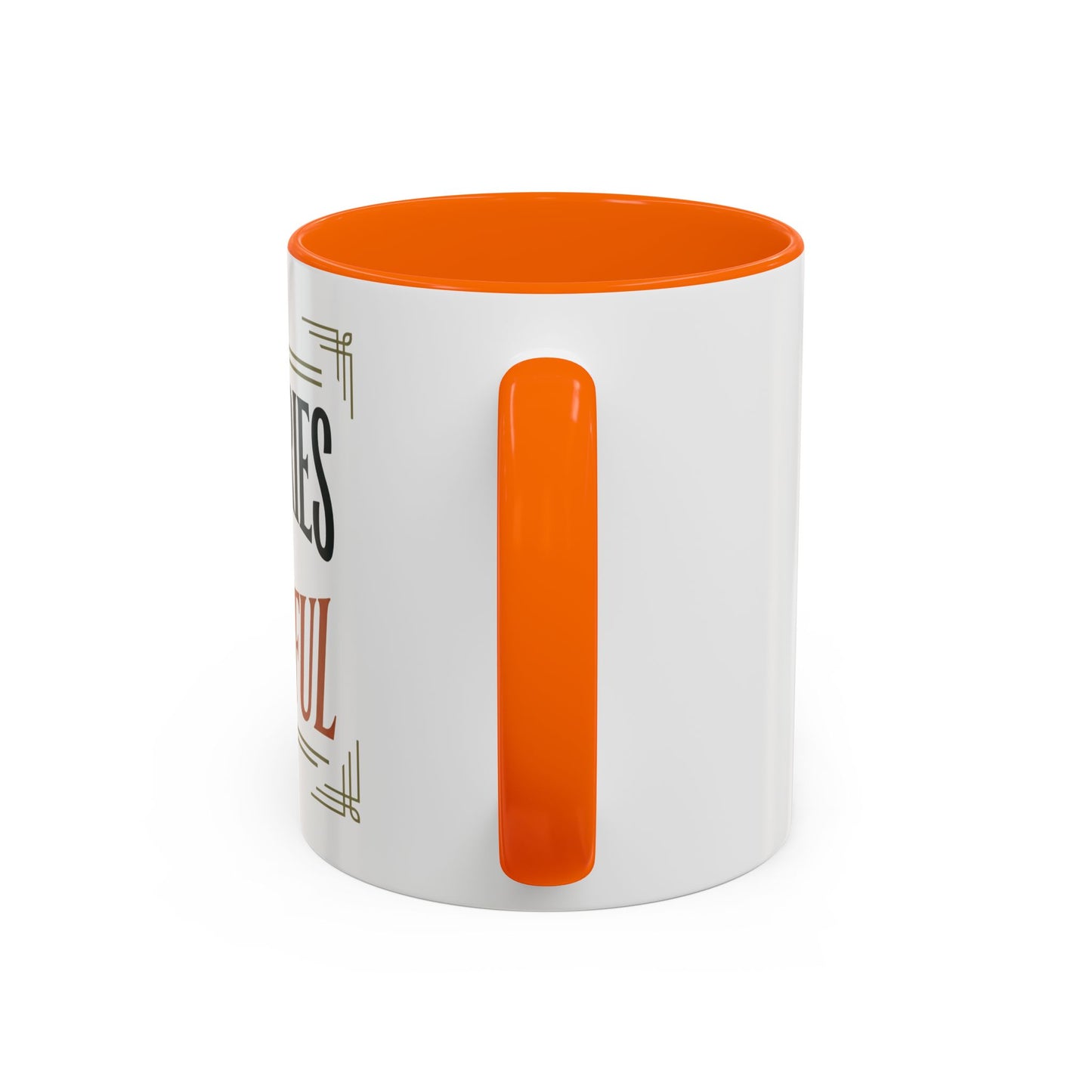 Boundaries Are Beautiful Accent Coffee Mug — Inspirational Self-Care Coffee Cup (11/15oz)