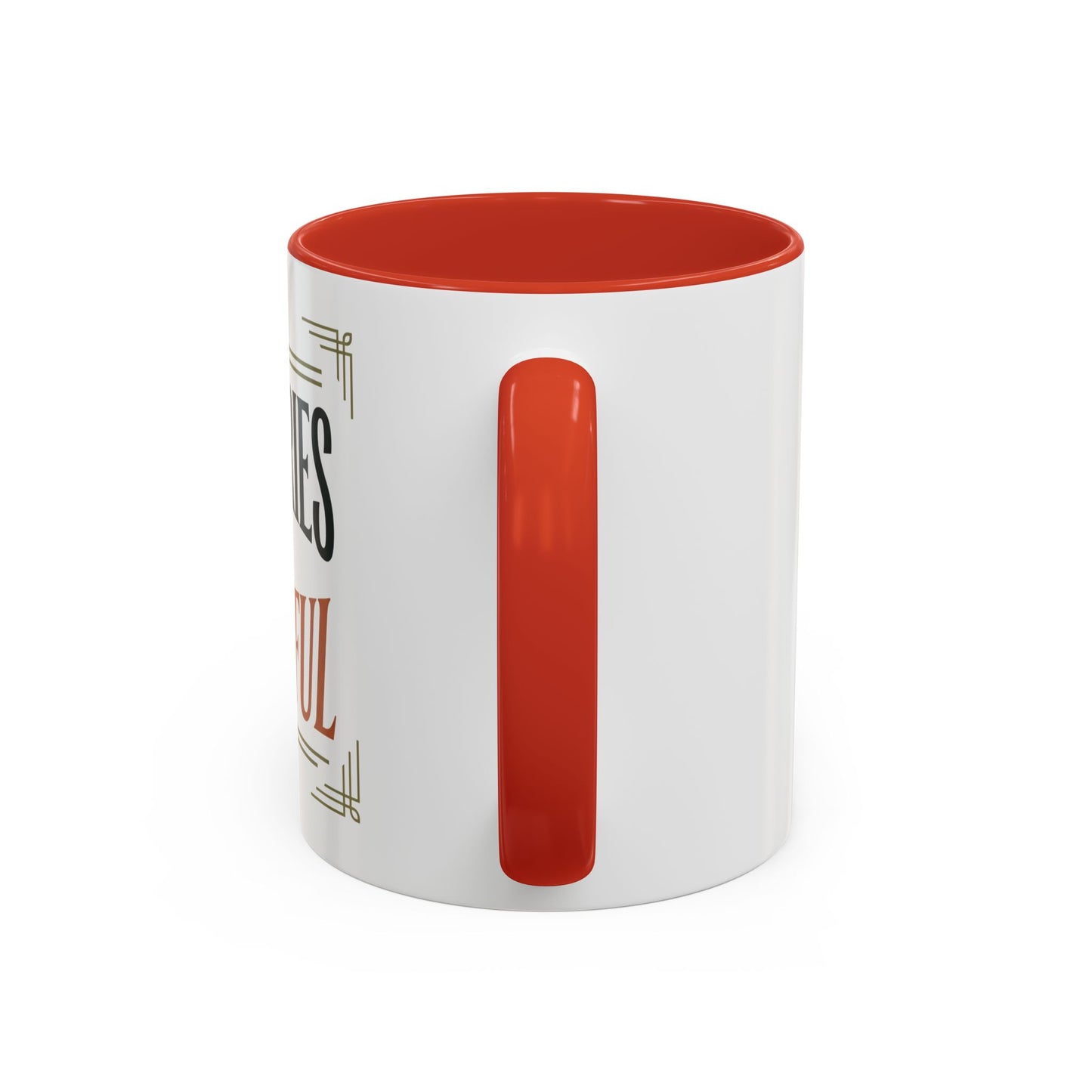 Boundaries Are Beautiful Accent Coffee Mug — Inspirational Self-Care Coffee Cup (11/15oz)