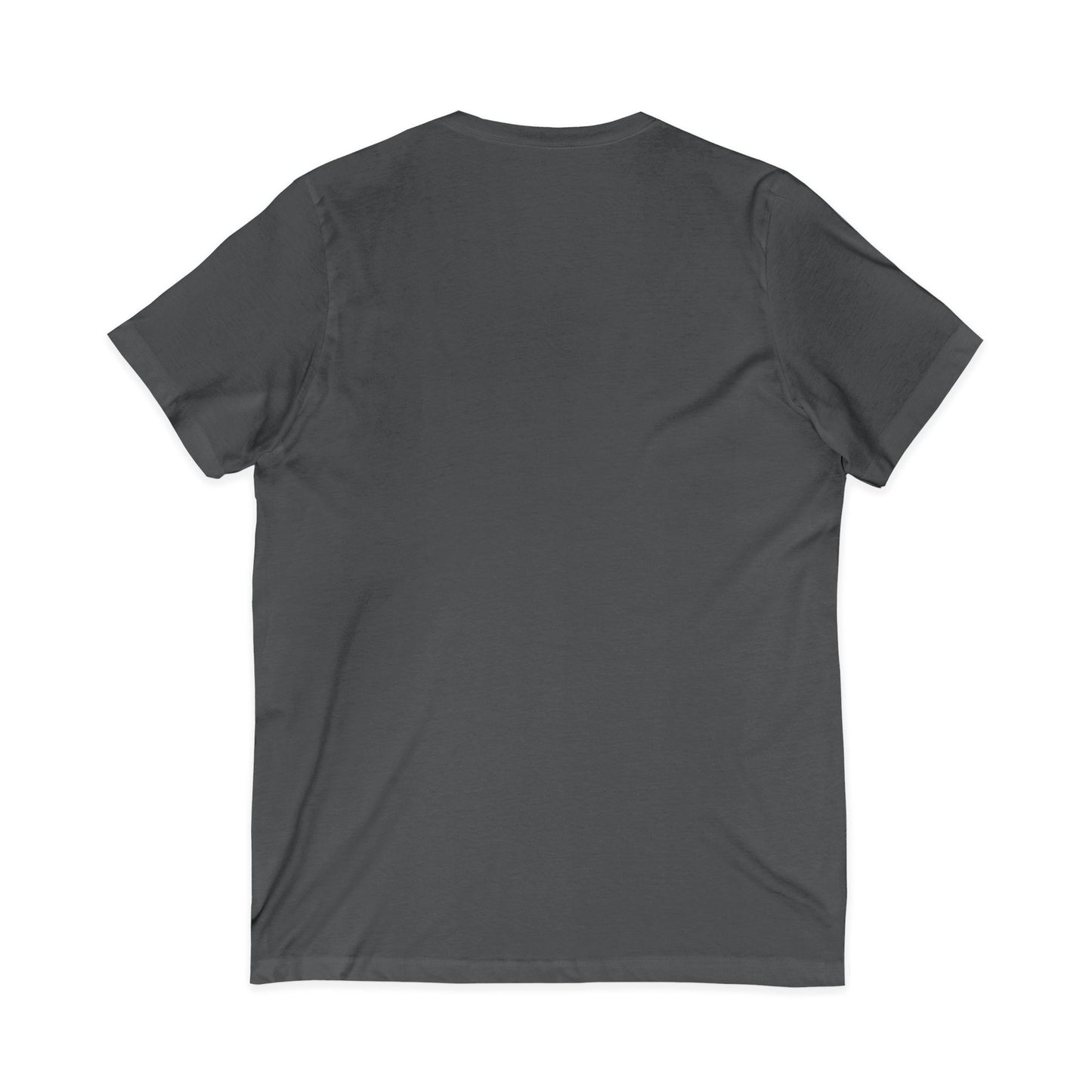 King of Cups Playing Card V‑Neck Tee — Retro Minimalist Tarot/Deck Design