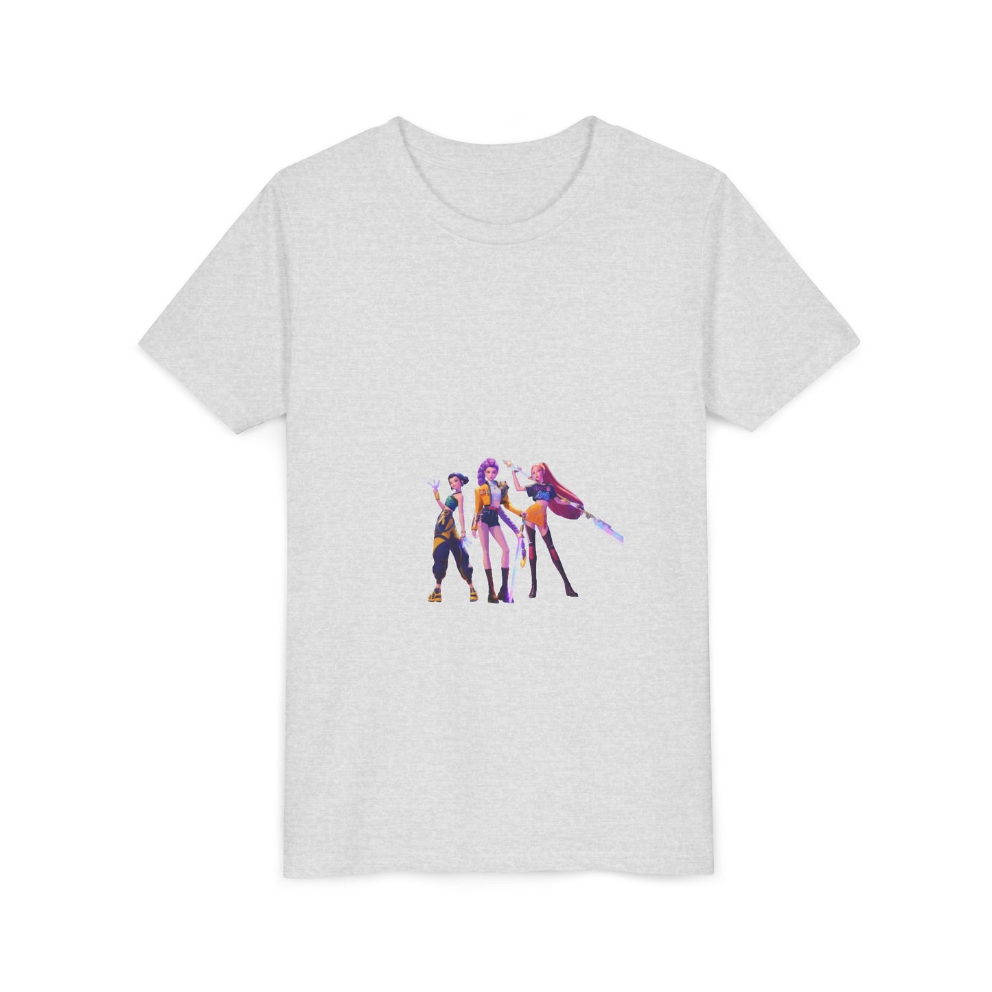 Youth Tee — Colorful Cartoon Band Kids T‑Shirt