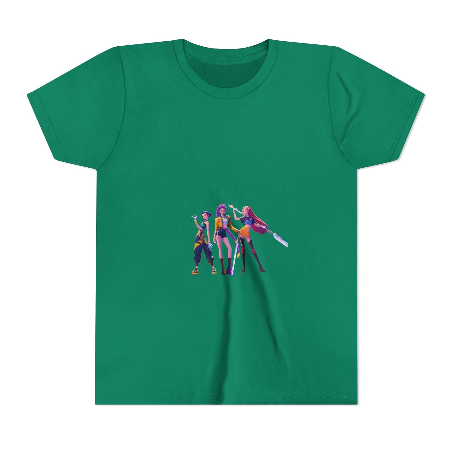 Youth Tee — Colorful Cartoon Band Kids T‑Shirt
