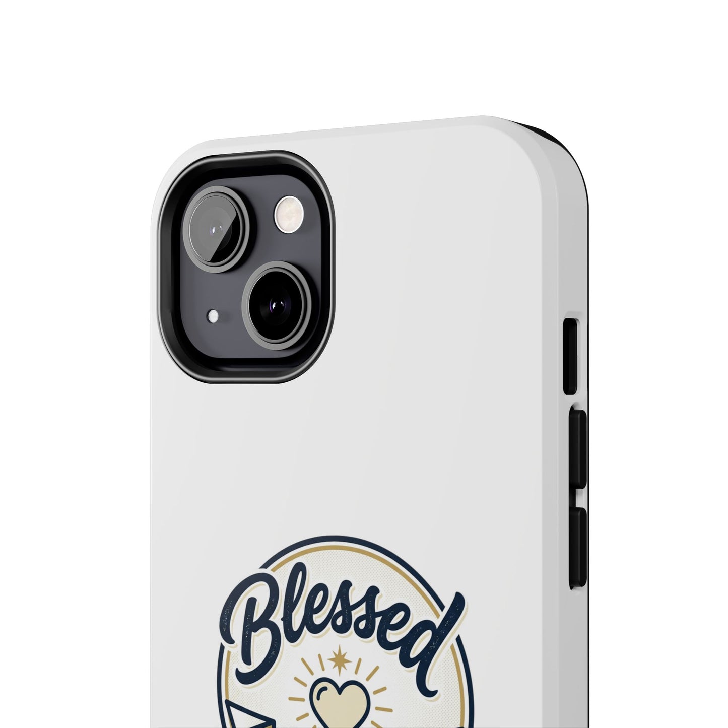 Blessed Beyond Logic Tough Phone Case — Inspirational Christian Phone Cover