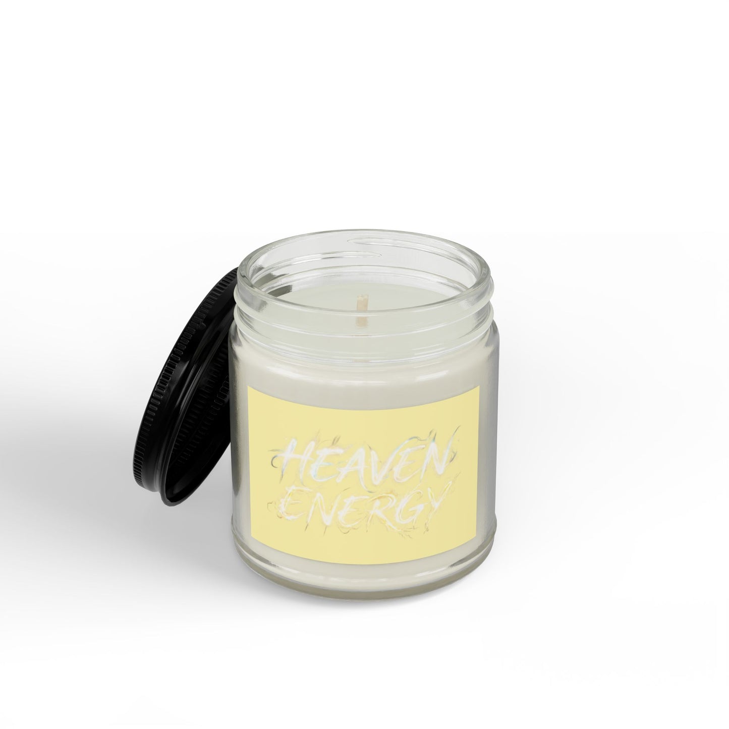 Scented Soy Candle — "Heaven Energy" Amber Jar (4oz & 9oz)