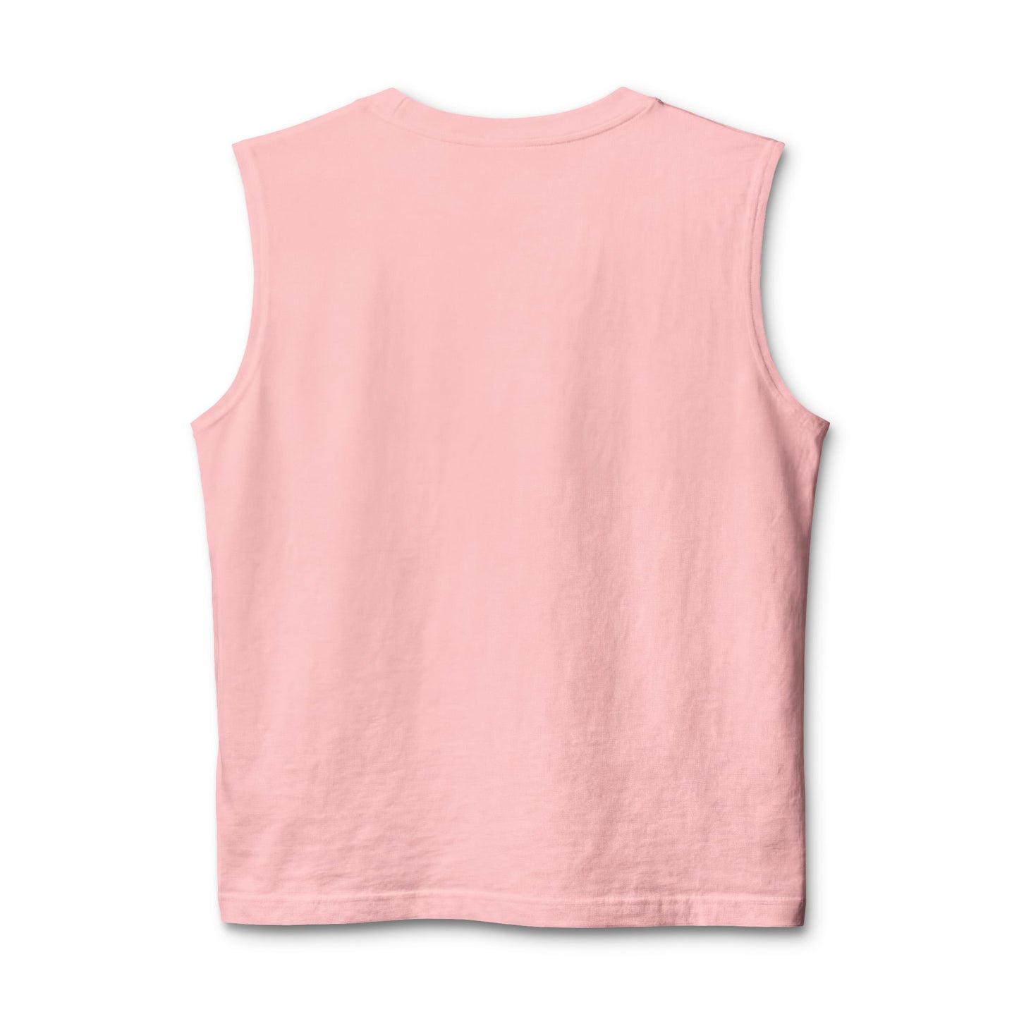 Palm Sunset Muscle Tank — Retro Beach Graphic Tank Top