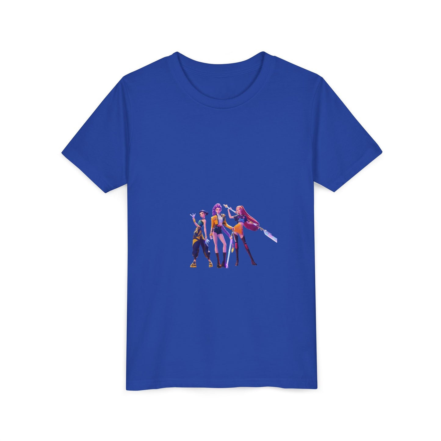 Youth Tee — Colorful Cartoon Band Kids T‑Shirt