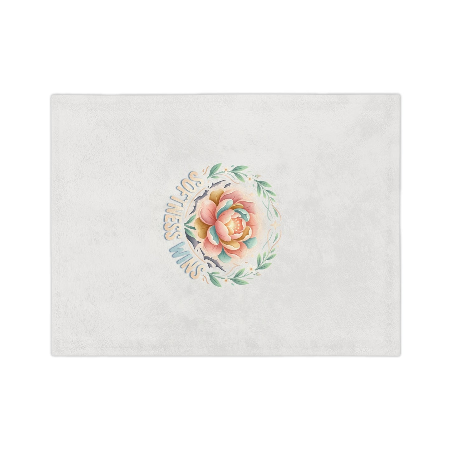 Velveteen Microfiber Blanket — Softness Wins Floral Throw Blanket