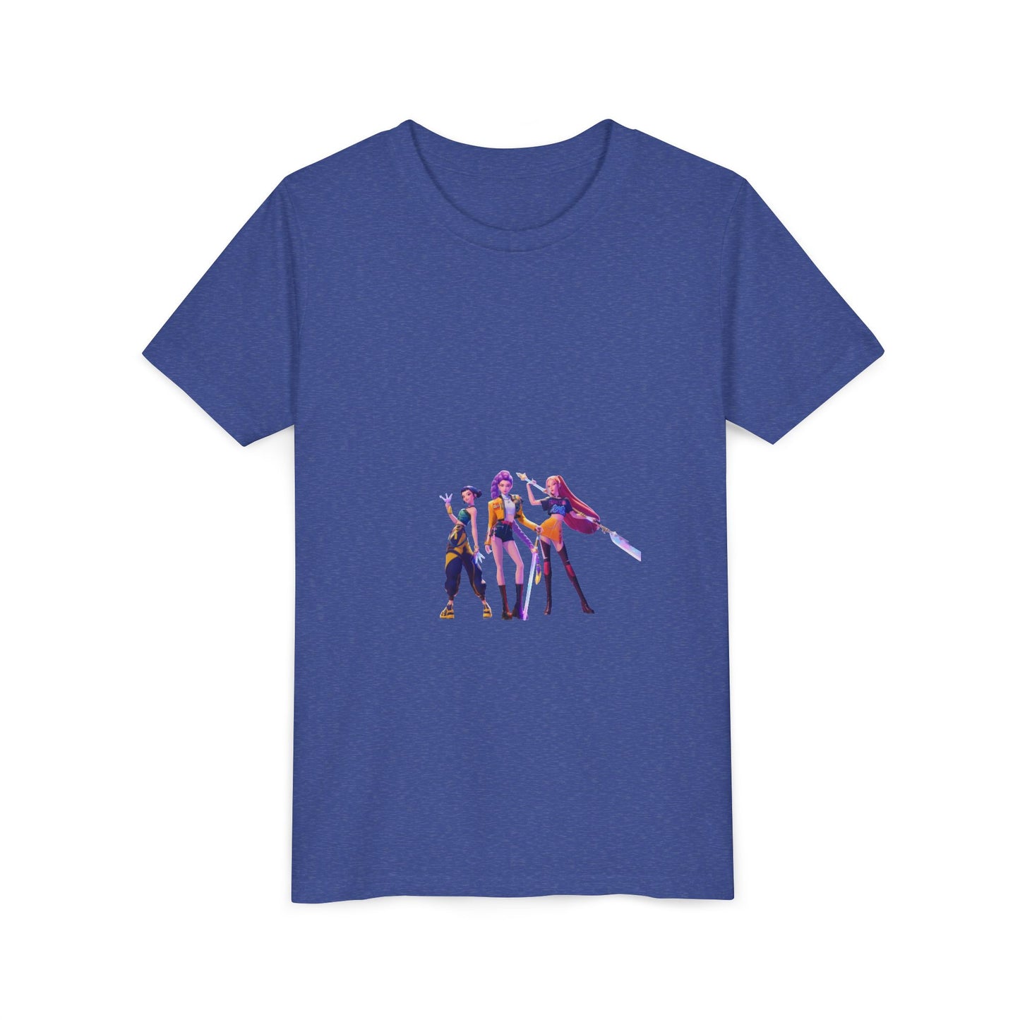 Youth Tee — Colorful Cartoon Band Kids T‑Shirt