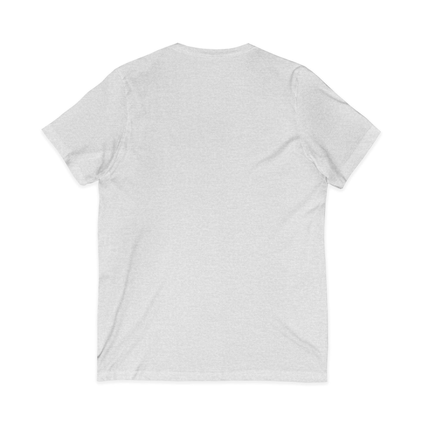 Inspirational V-Neck Tee — "I'm Still Becoming Who I Was Born To Be" - Camiseta Inspiradora com Decote V — "Ainda Estou Me Tornando Quem Nasci Para Ser"