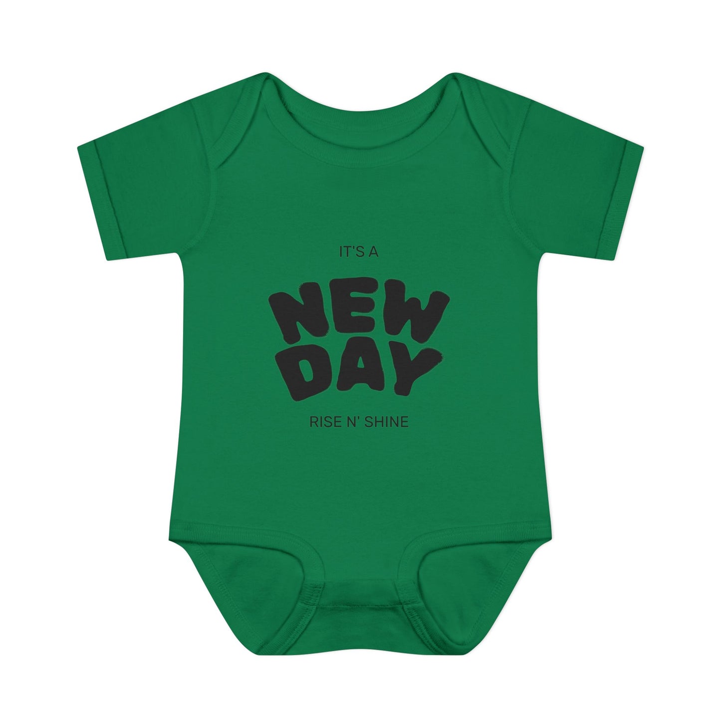 Infant Bodysuit "It's a New Day — Rise N' Shine" Baby Onesie