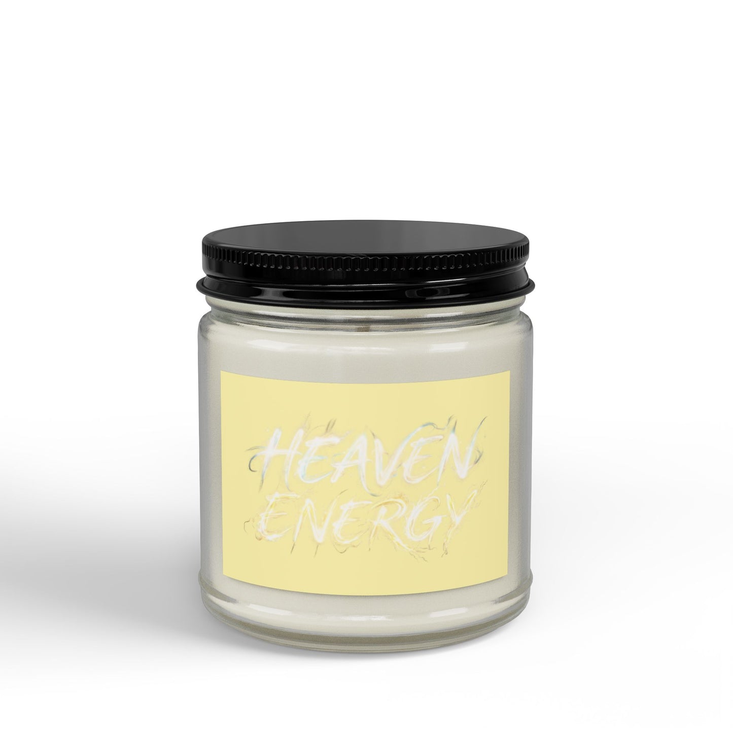 Scented Soy Candle — "Heaven Energy" Amber Jar (4oz & 9oz)