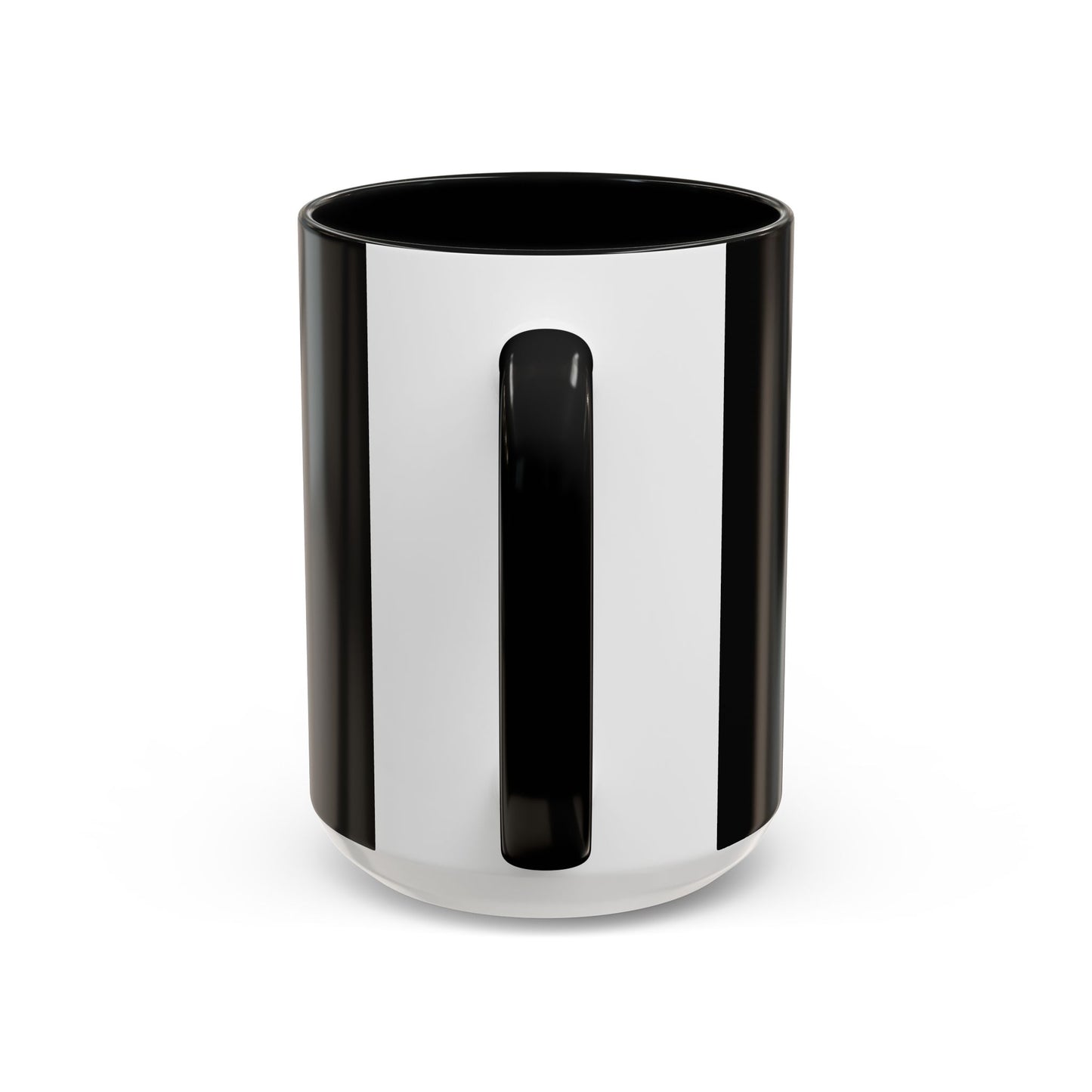 Caneca de café - Caneca inspiradora com detalhes pretos "Meu Brilho É Meu Próprio Negócio" (11/15 onças)